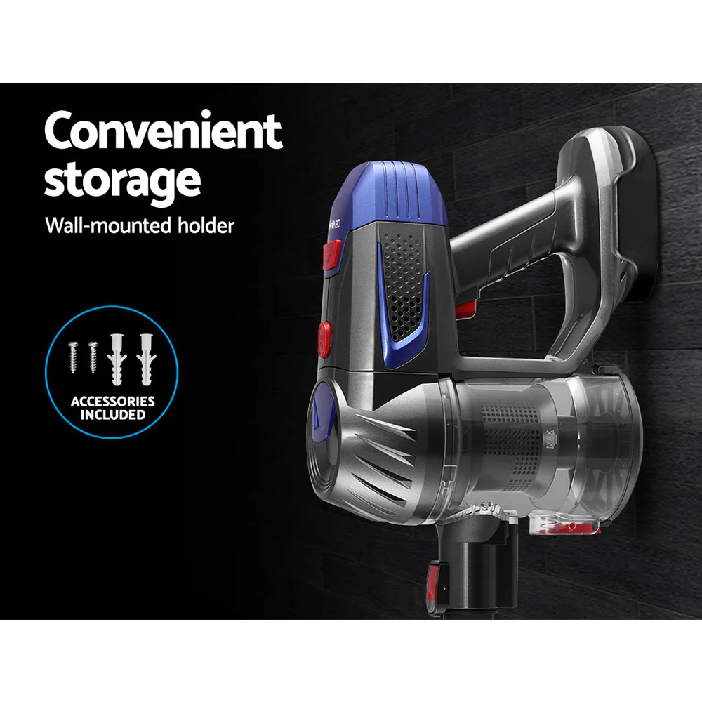 Devanti Stick Vacuum Cleaner Bagless Cordless 150W (Gold) - Image 5