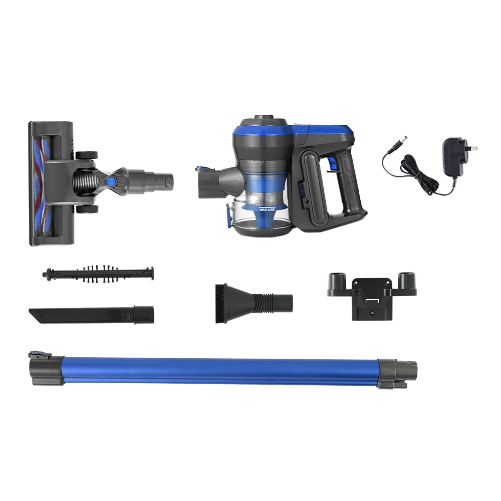 Devanti Stick Vacuum Cleaner Brushless Cordless 250W (Blue) - Image 3