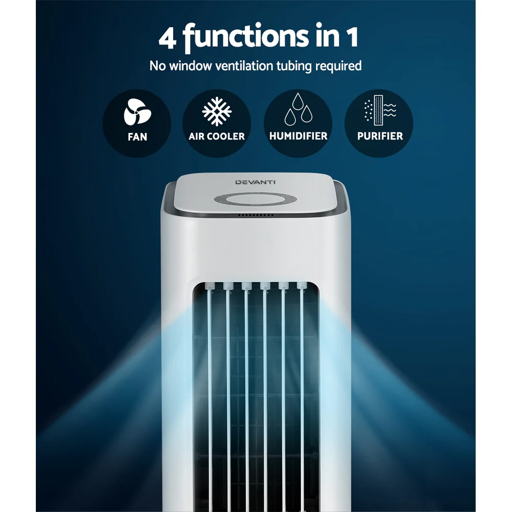 Devanti Tower Evaporative Air Cooler 6L - Image 4