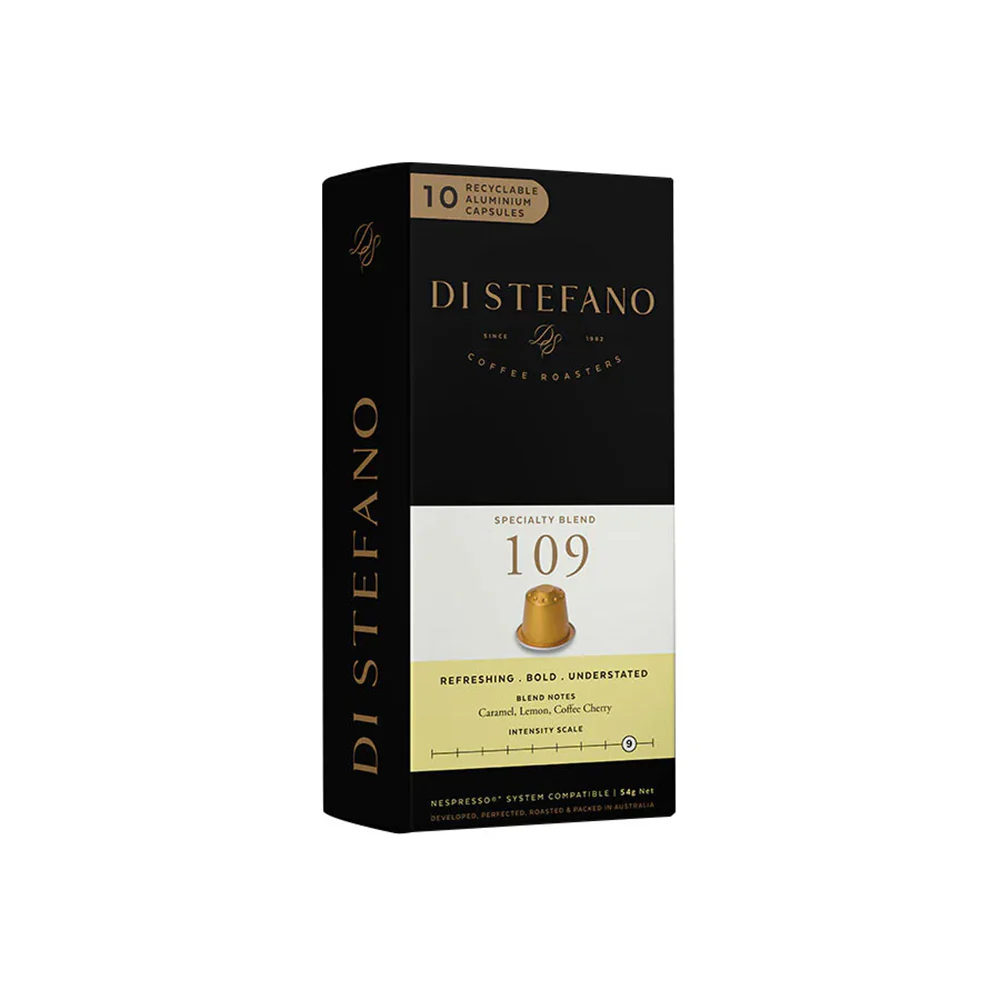 Di Stefano 10-Pieces 54g Coffee Capsules/Pod Speciality Blend 109