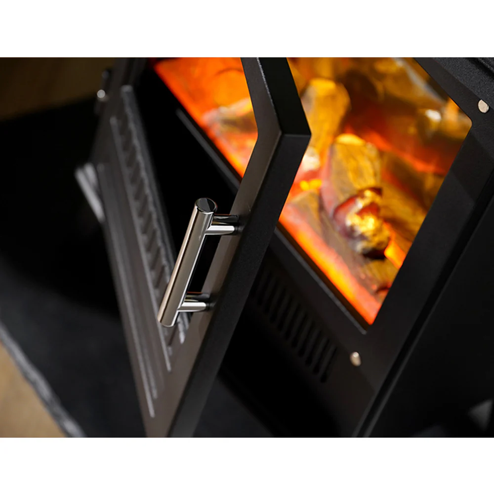 Dimplex 2000W 55cm Bari Electric Mini Stove Optiflame Portable Fireplace Heater - Image 4