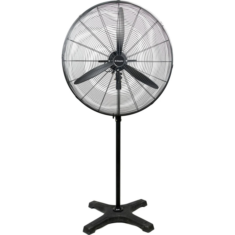 Dimplex 75cm High Velocity Pedestal Room Cooler with 3 Speeds (Black) - Image 3