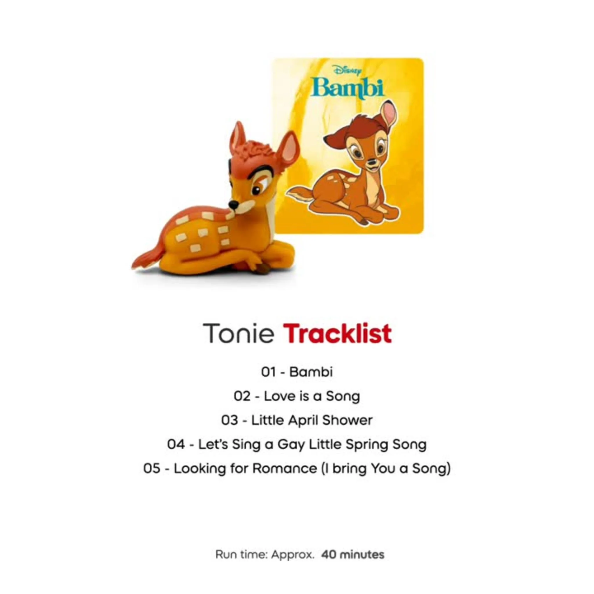 Disney: Bambi - Bambi Tonie Audio Character - Image 5