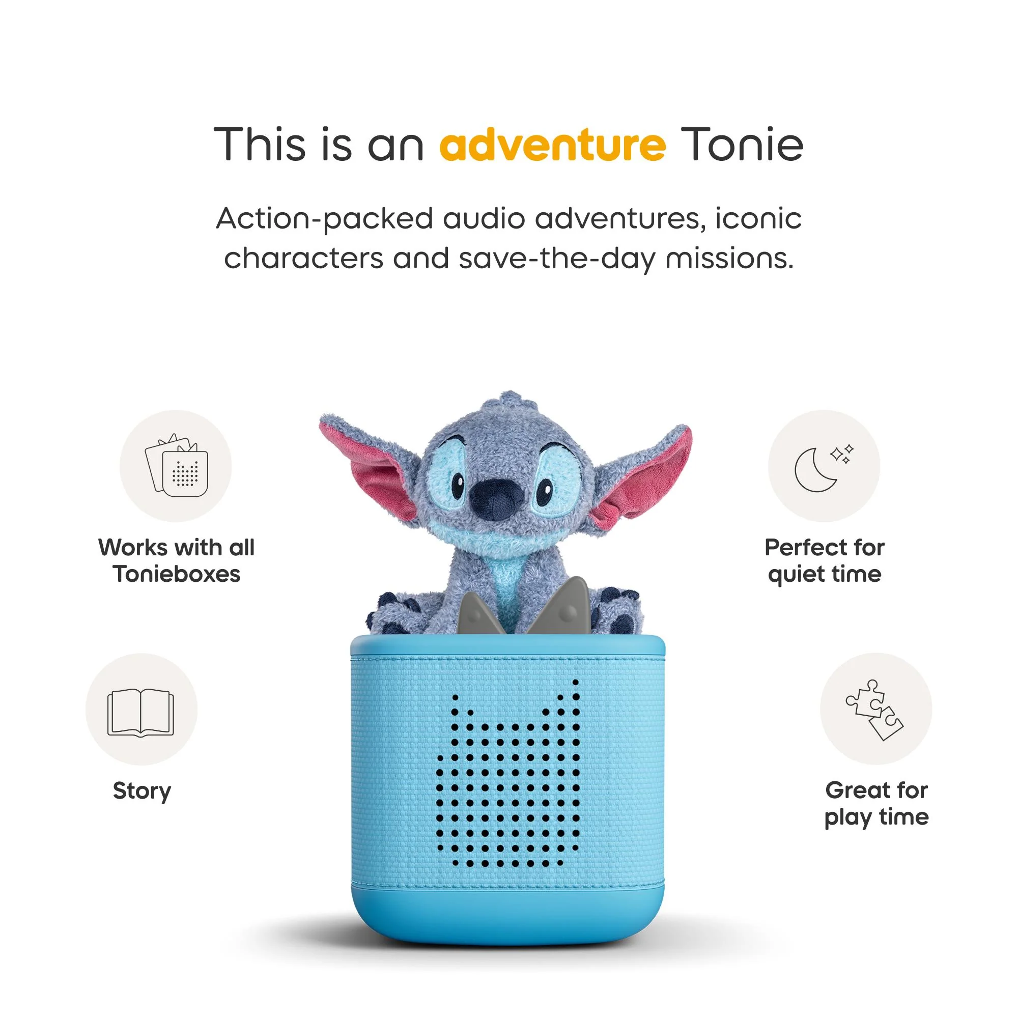 Disney: Lilo & Stitch - Stitch Cuddle Plush Tonie - Image 5