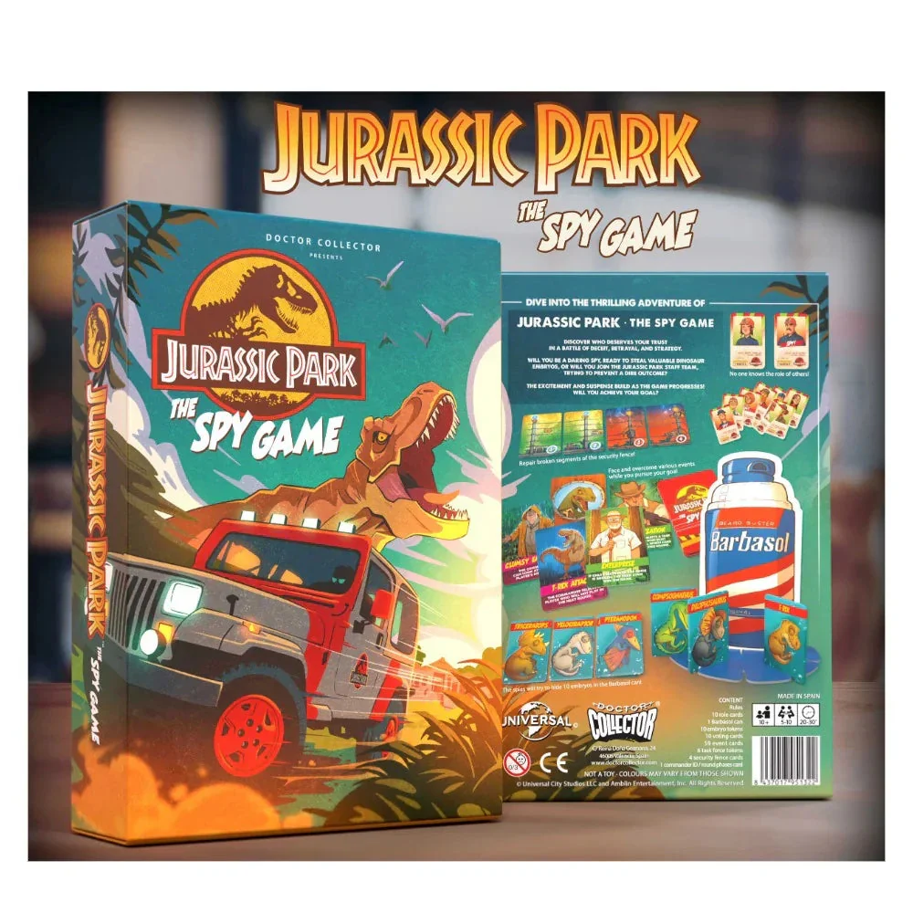 Doctor Collector Jurassic Park The Spy Game Family Game - Image 2