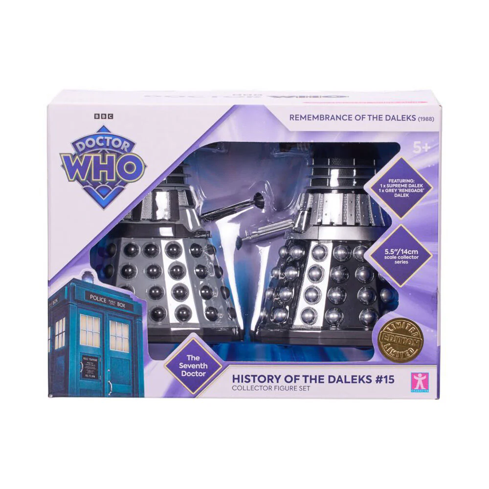 Doctor Who History Of The Daleks #15 Collector Figure 2-Pieces - Image 2