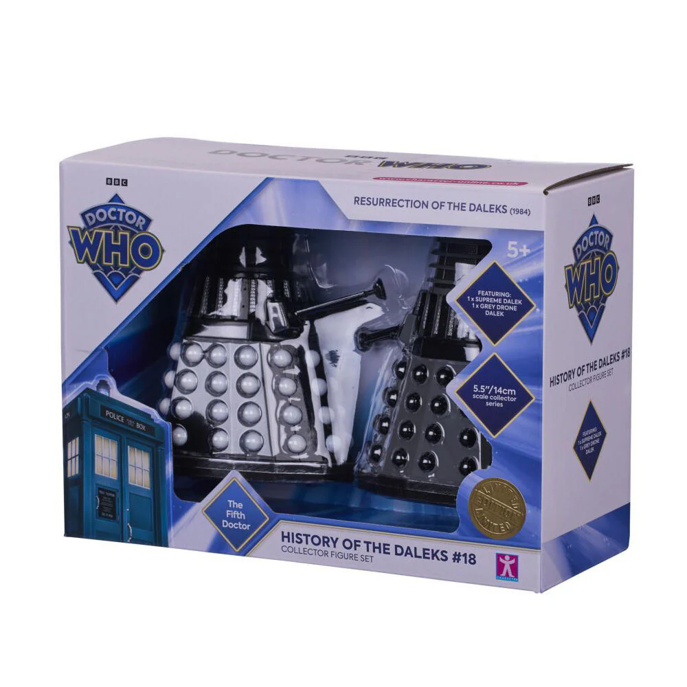 Doctor Who History Of The Daleks Figure #18 Resurrection 2-Pieces - Image 6