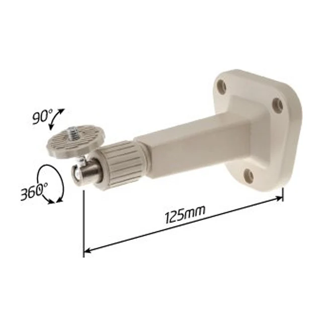 DOSS Small Camera Bracket 150mm x 90mm Plastic - Up to 3kg (Beige) - Image 2