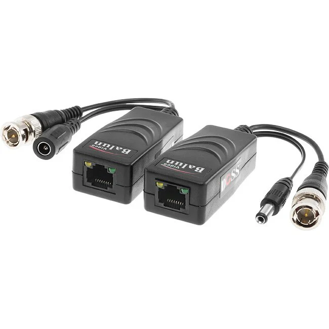 Doss Video & Power Converter Balun HD RJ45 12V Regulator Passive - Image 2