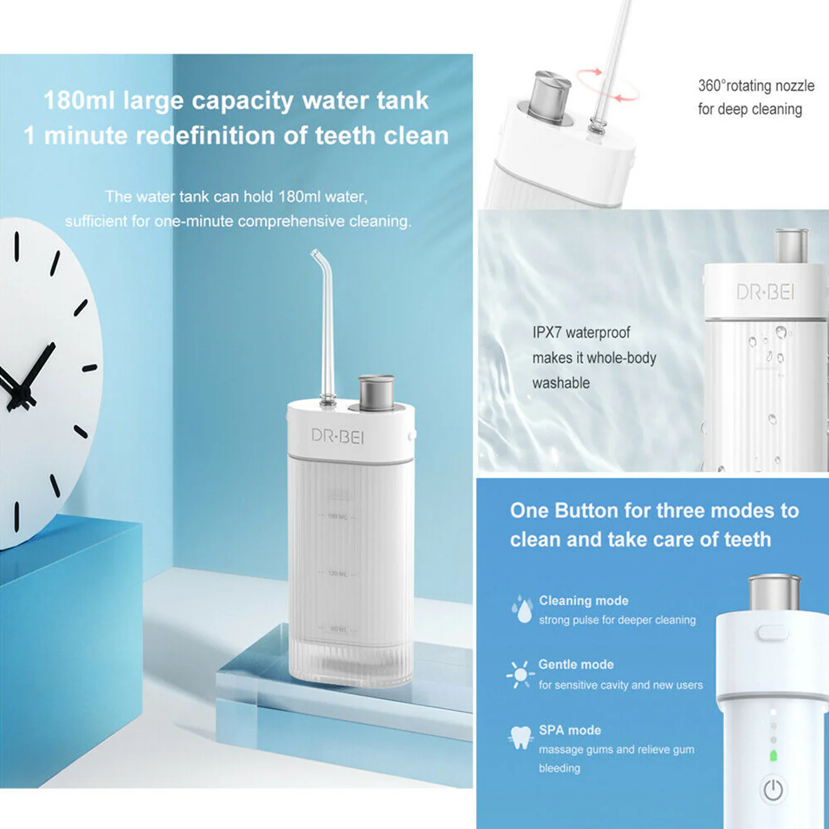 DR.BEI Portable Water Flosser GF3 - Image 3