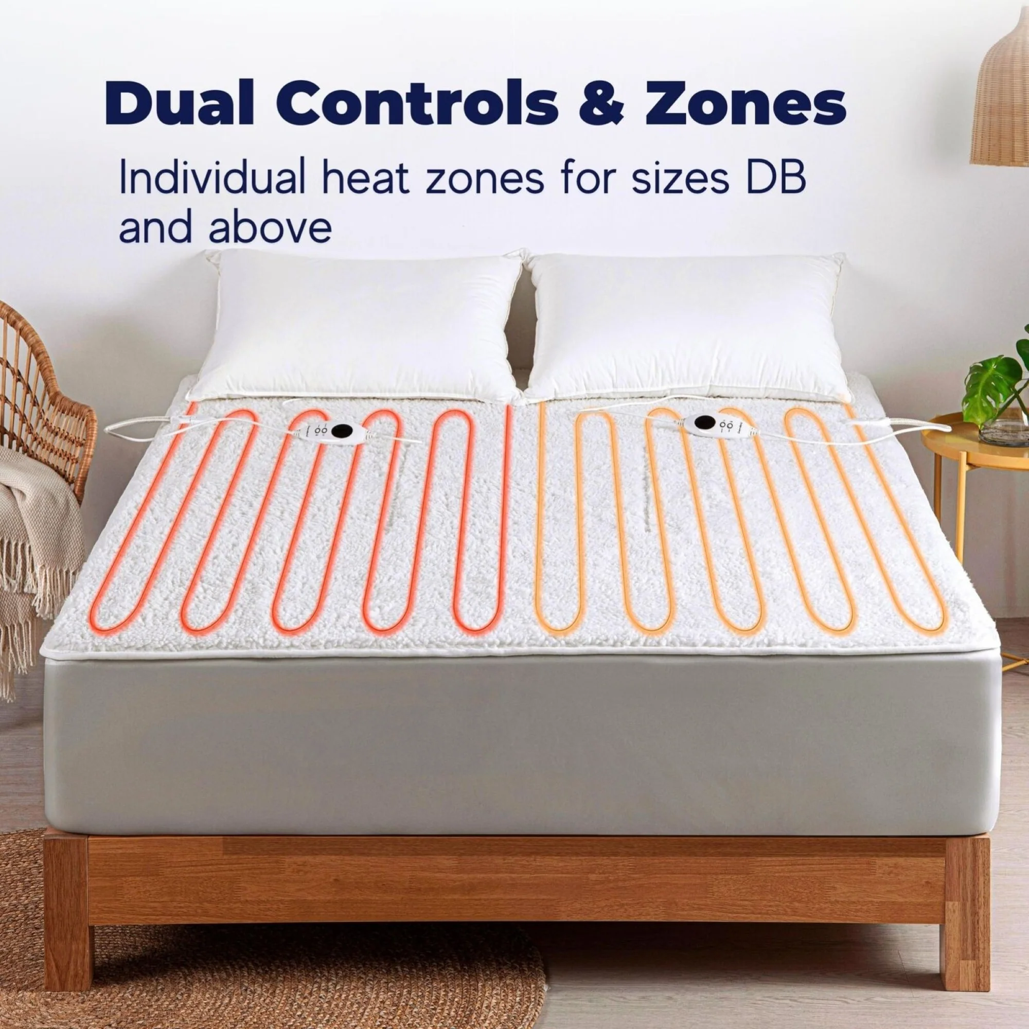Dreamaker 350gsm Fleece Top Electric Blanket [Long Single Right Hand Side Controller] - Image 4