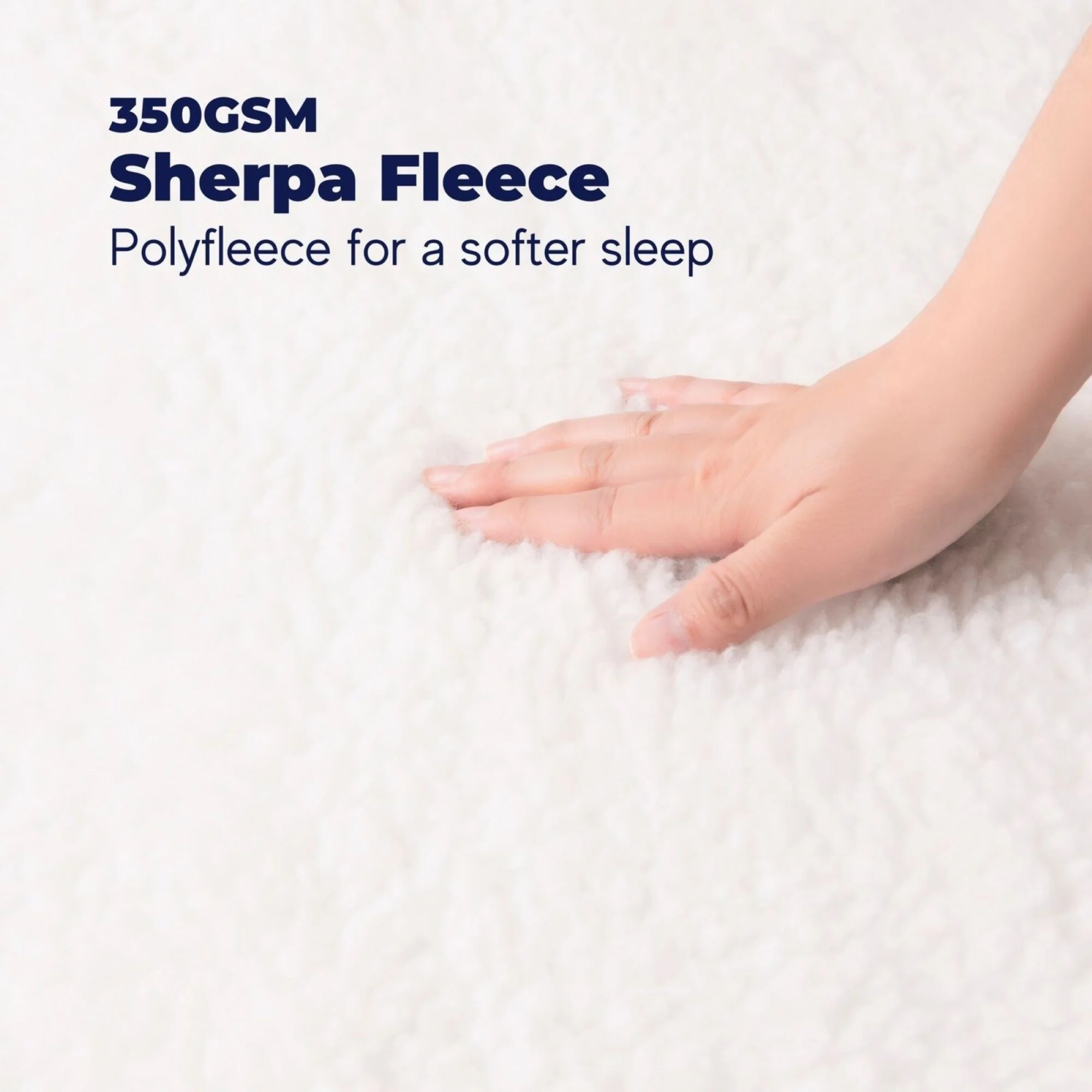 Dreamaker 350gsm Fleece Top Electric Blanket [Split King] - Image 5