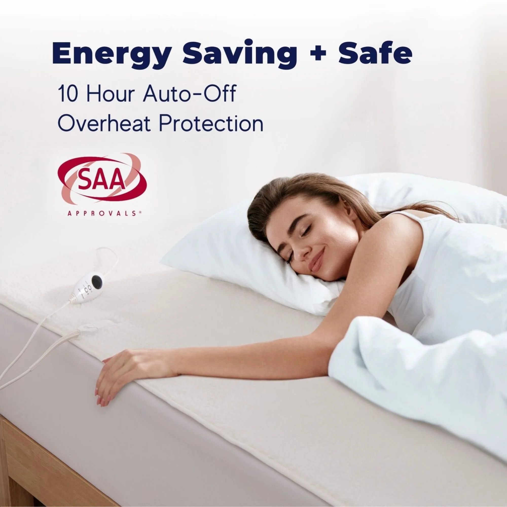 Dreamaker 350gsm Fleece Top Electric Blanket [Super King] - Image 6
