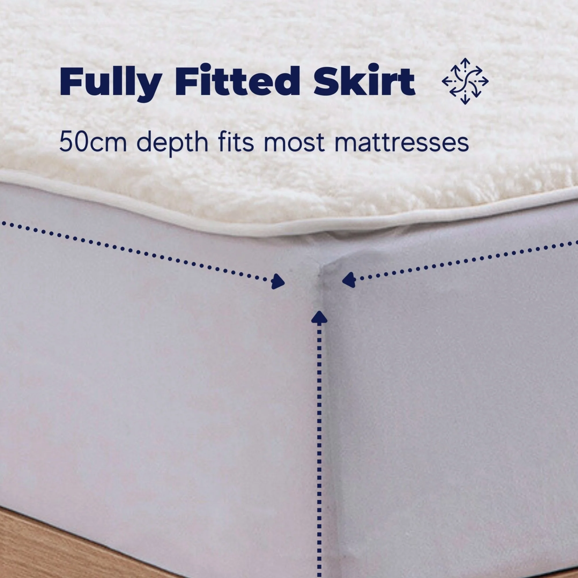 Dreamaker Australian Wool Fleece Electric Blanket [King] - Image 9