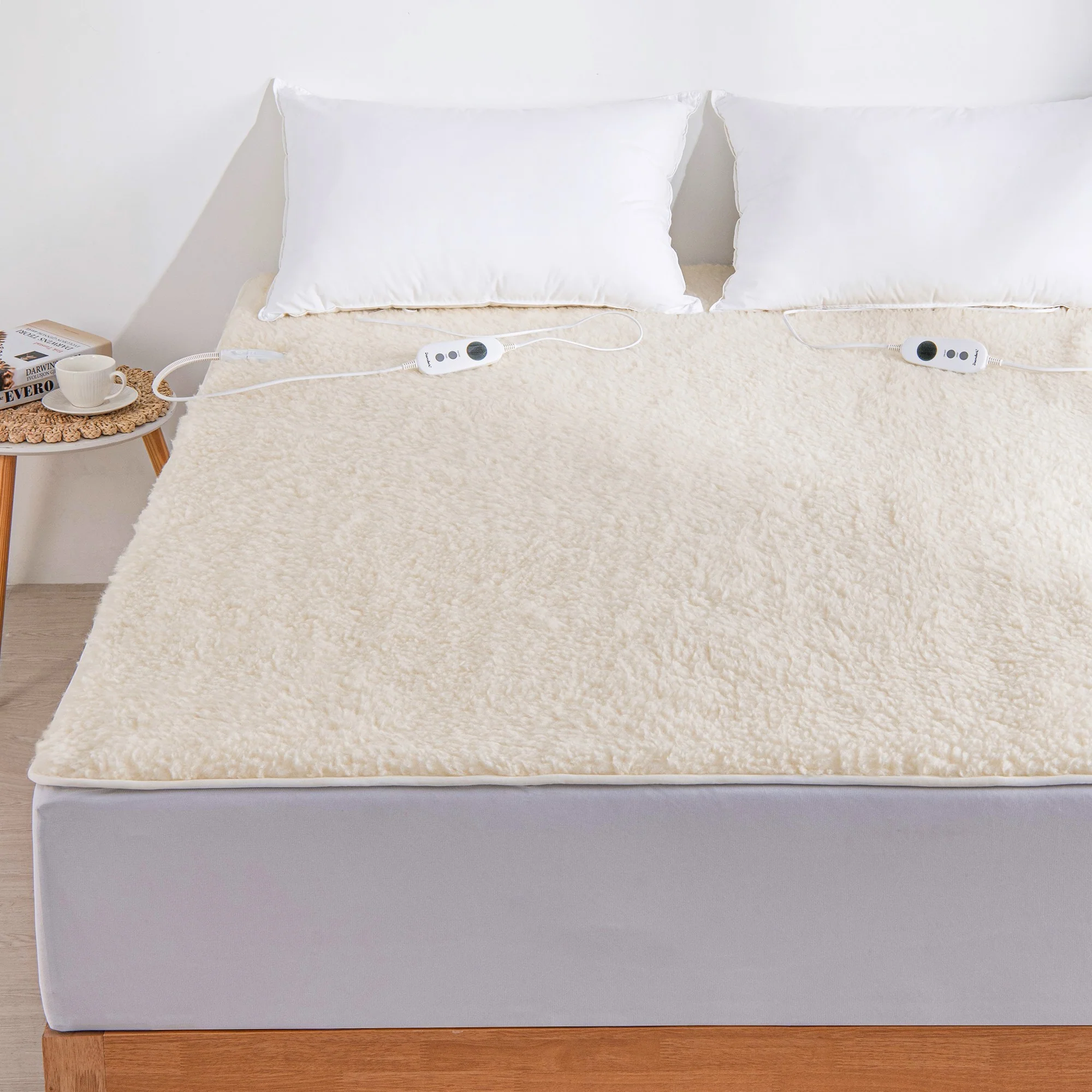 Dreamaker Australian Wool Rich Fleece Electric Blanket [Double Bed] - Image 2