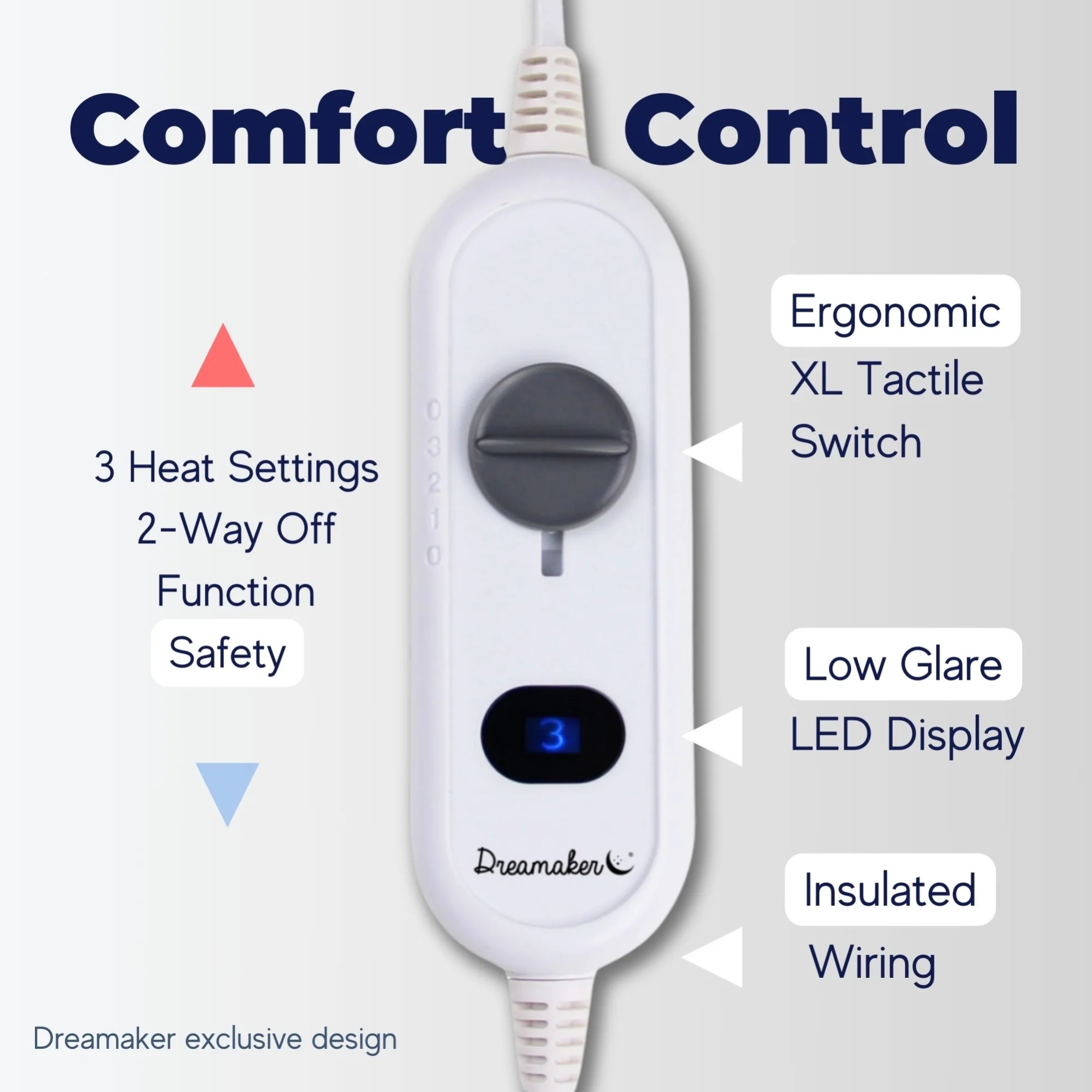 Dreamaker Bamboo Quilted Electric Blanket [Super King] - Image 7