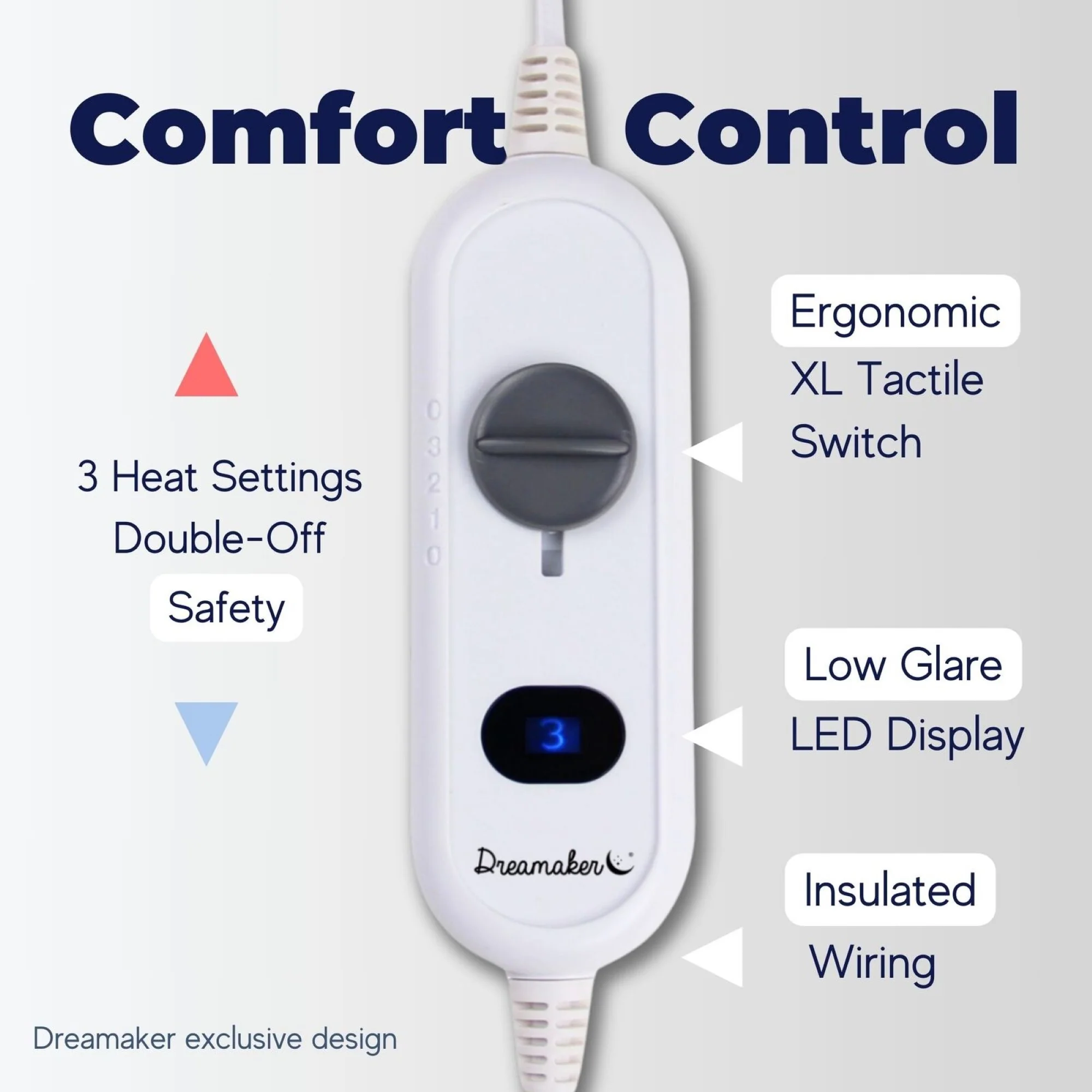 Dreamaker Classic Washable Fitted Electric Blanket [Single] - Image 7