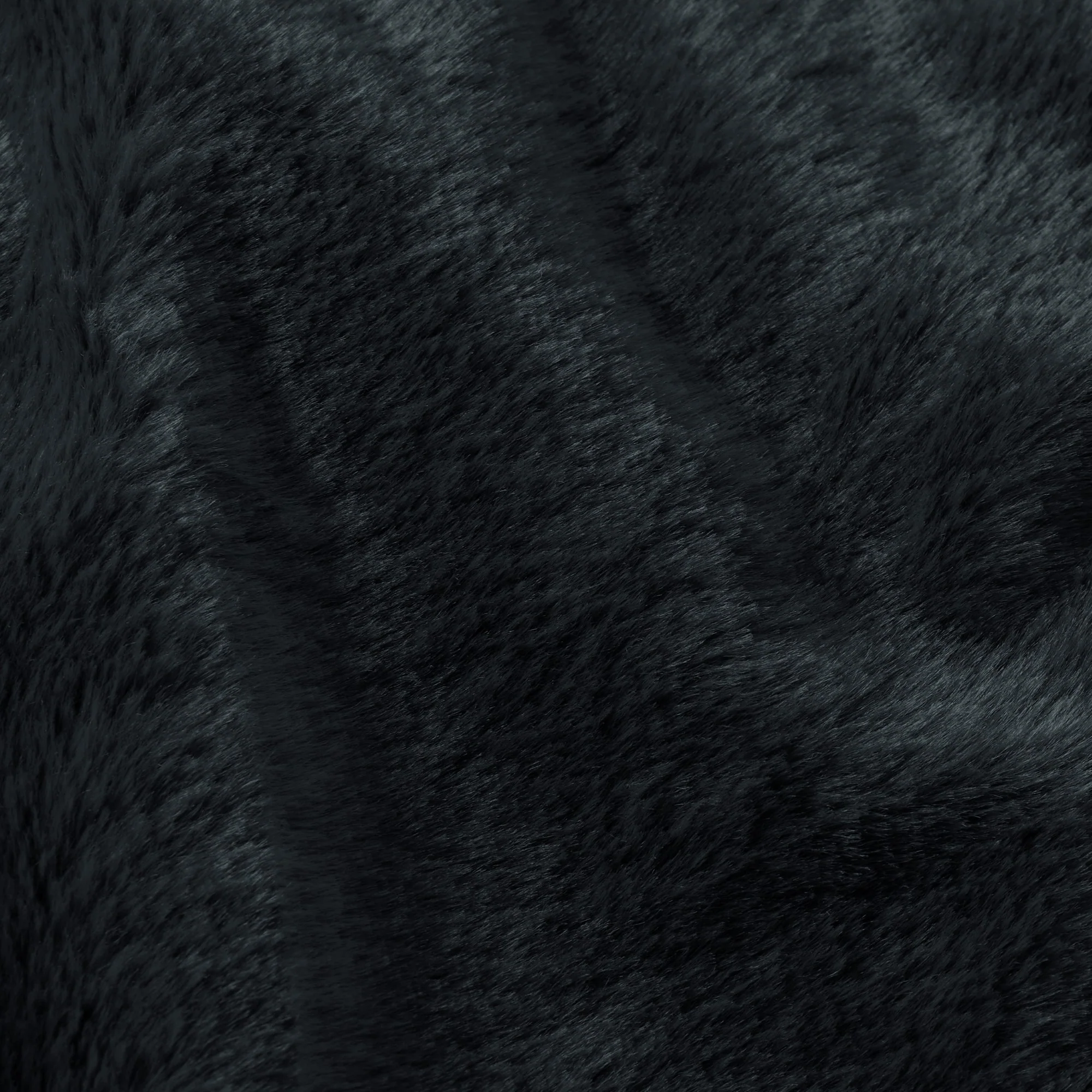Dreamaker Emmett Textured Faux Fur Heated Throw [130x160cm] (Charcoal) - Image 6