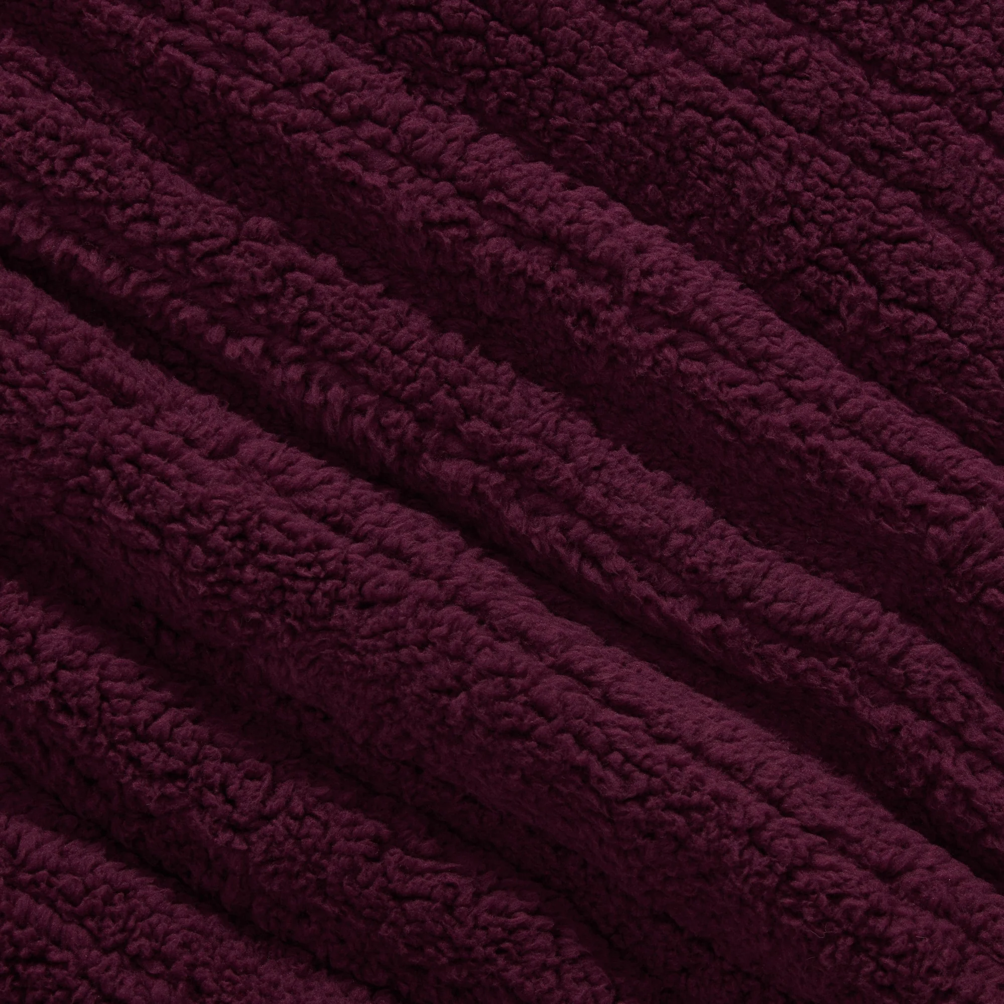 Dreamaker Eve Reversible Sherpa and Coral Fleece Heated Throw [130x160cm] (Cherry/Blush) - Image 4