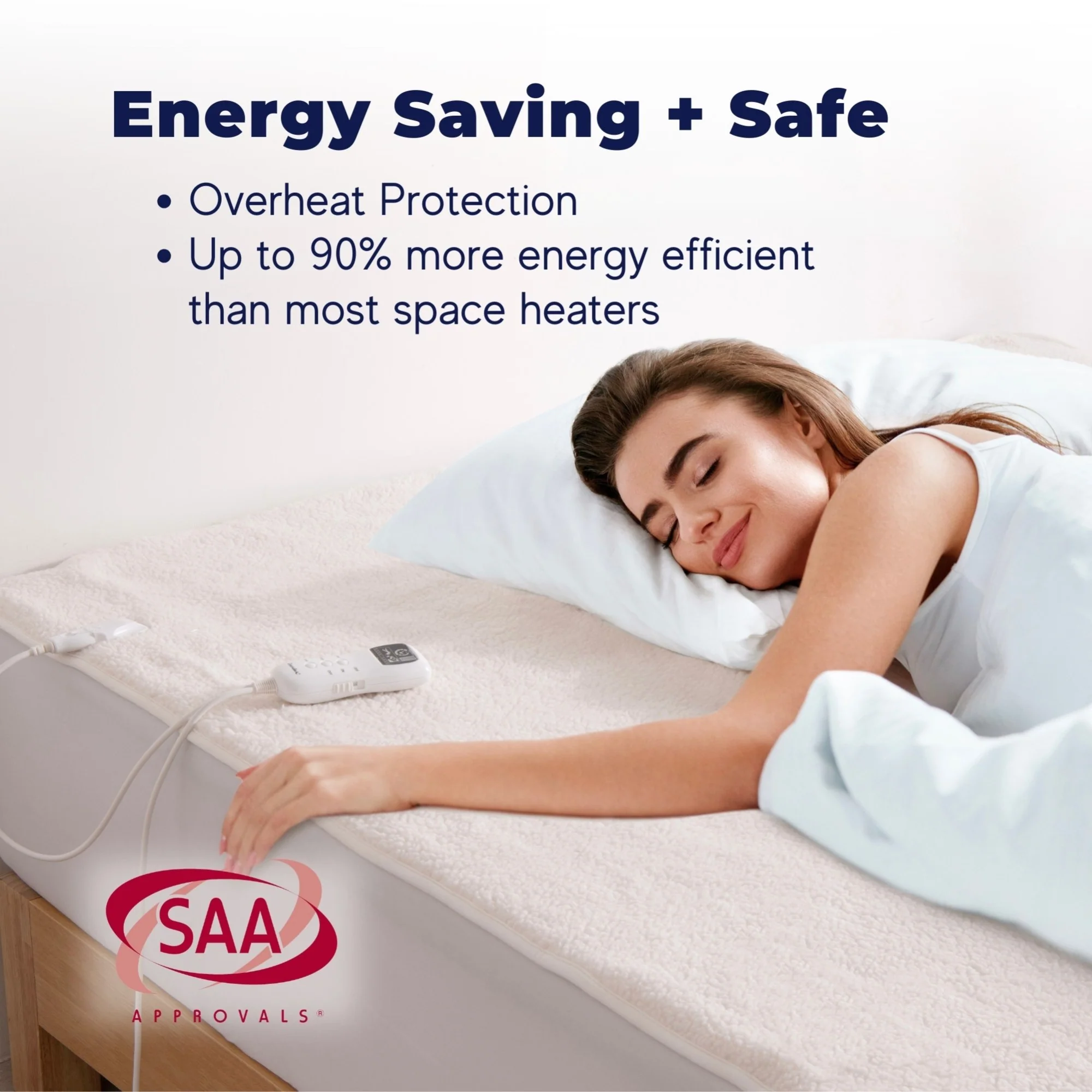 Dreamaker Fleece Top Multizone Electric Blanket [King] - Image 6