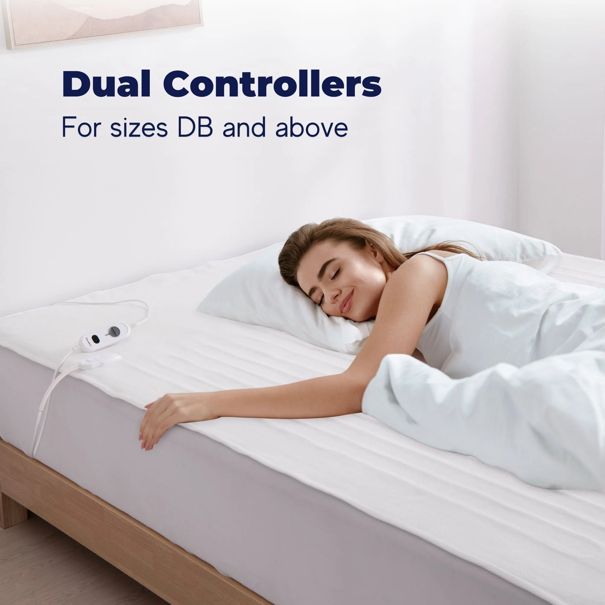 Dreamaker Fully Fitted Washable Electric Blanket [Long Single Left Hand Side Controller] - Image 5