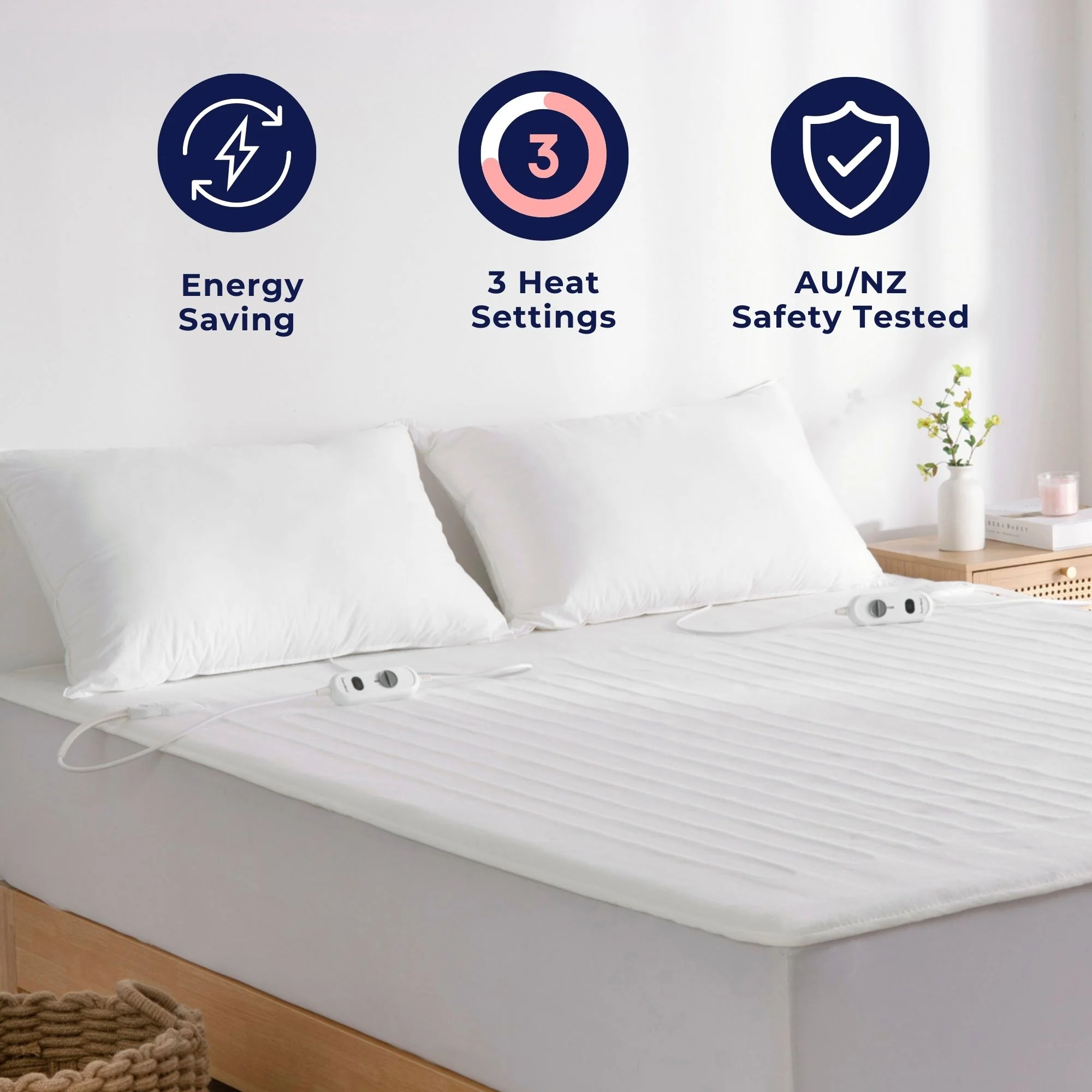 Dreamaker Fully Fitted Washable Electric Blanket [Single] - Image 3