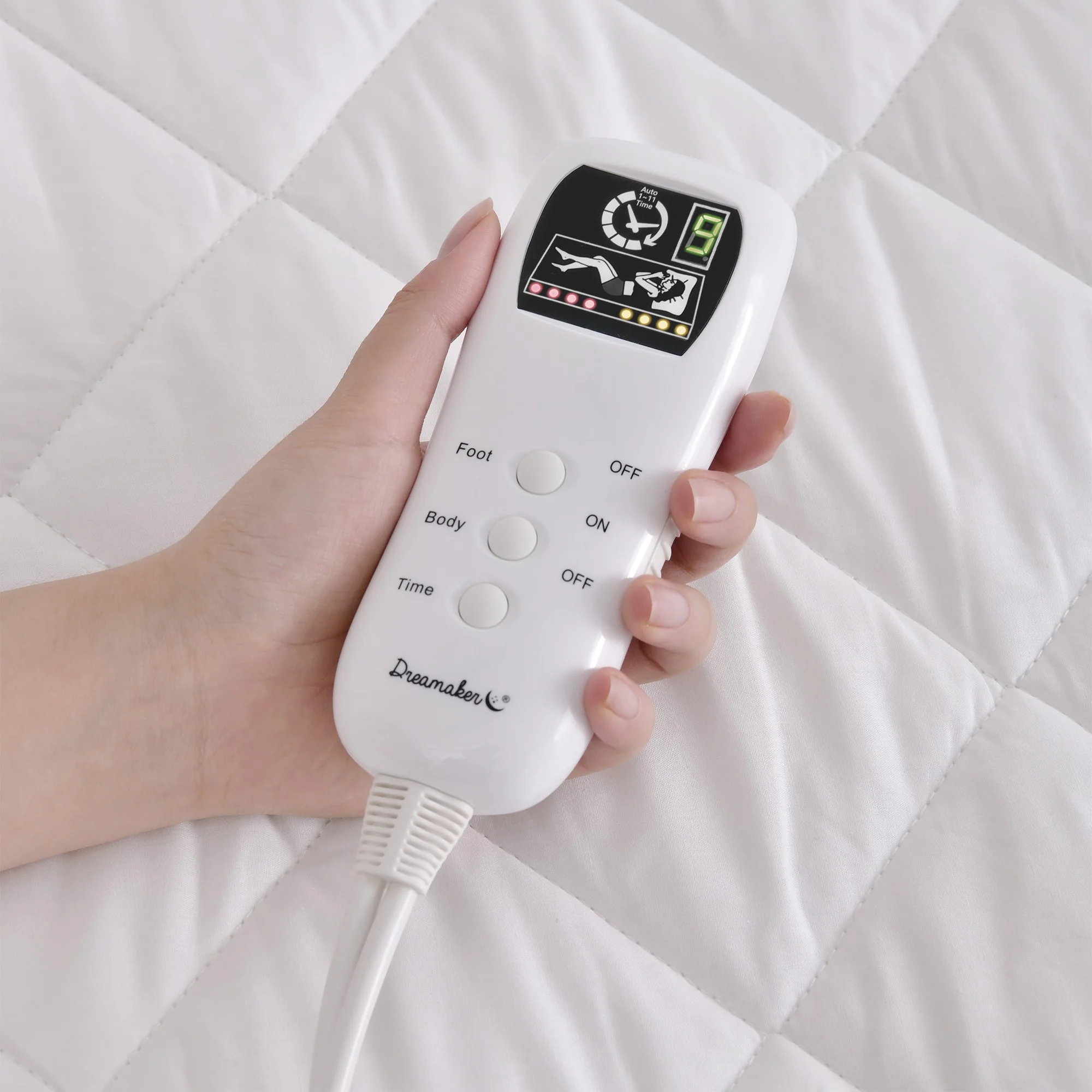 Dreamaker Healthguard Cotton Cover Quilted Electric Blanket [Double Bed] - Image 5