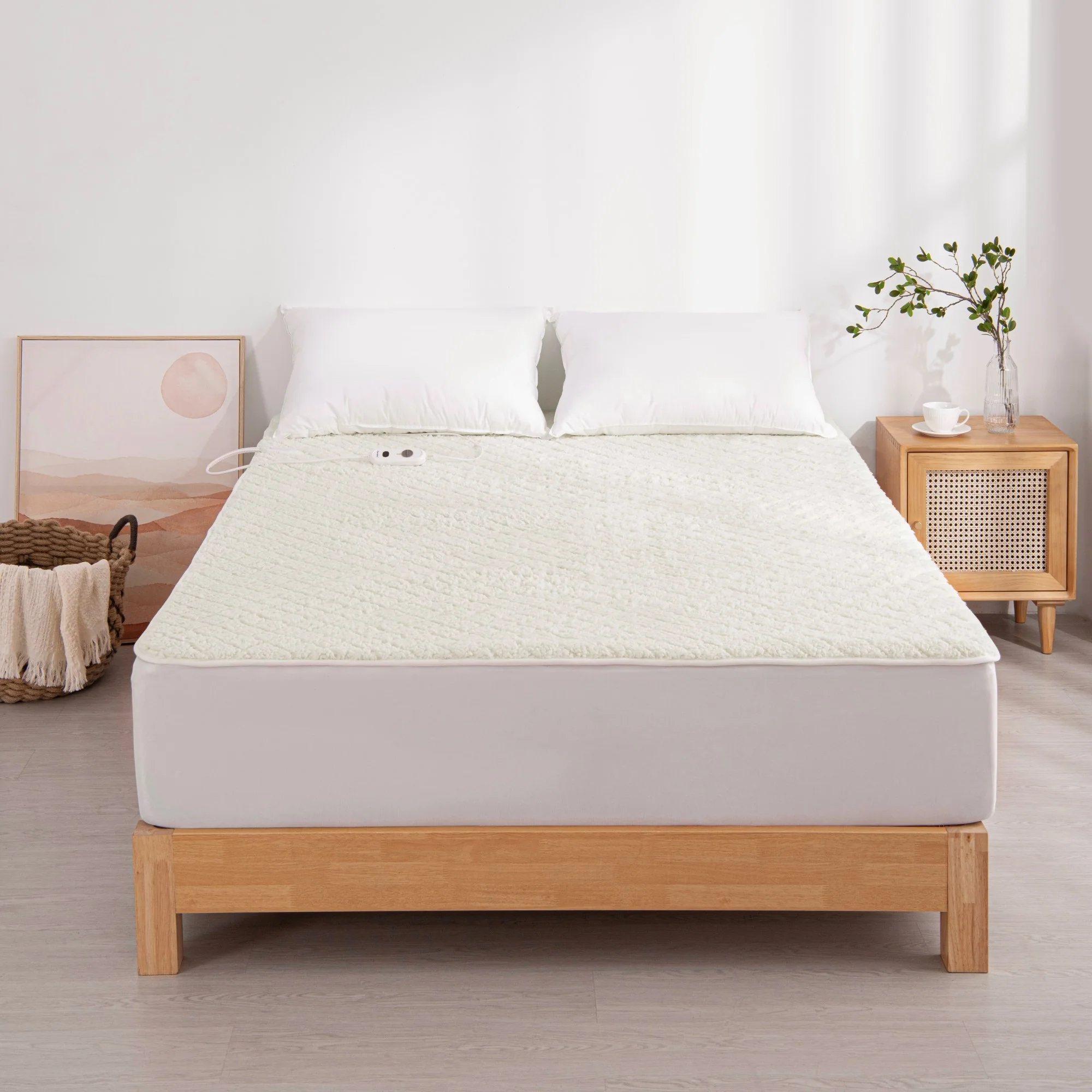 Dreamaker Pinsonic Quilted Sherpa Fleece Electric Blanket [Queen] - Image 2