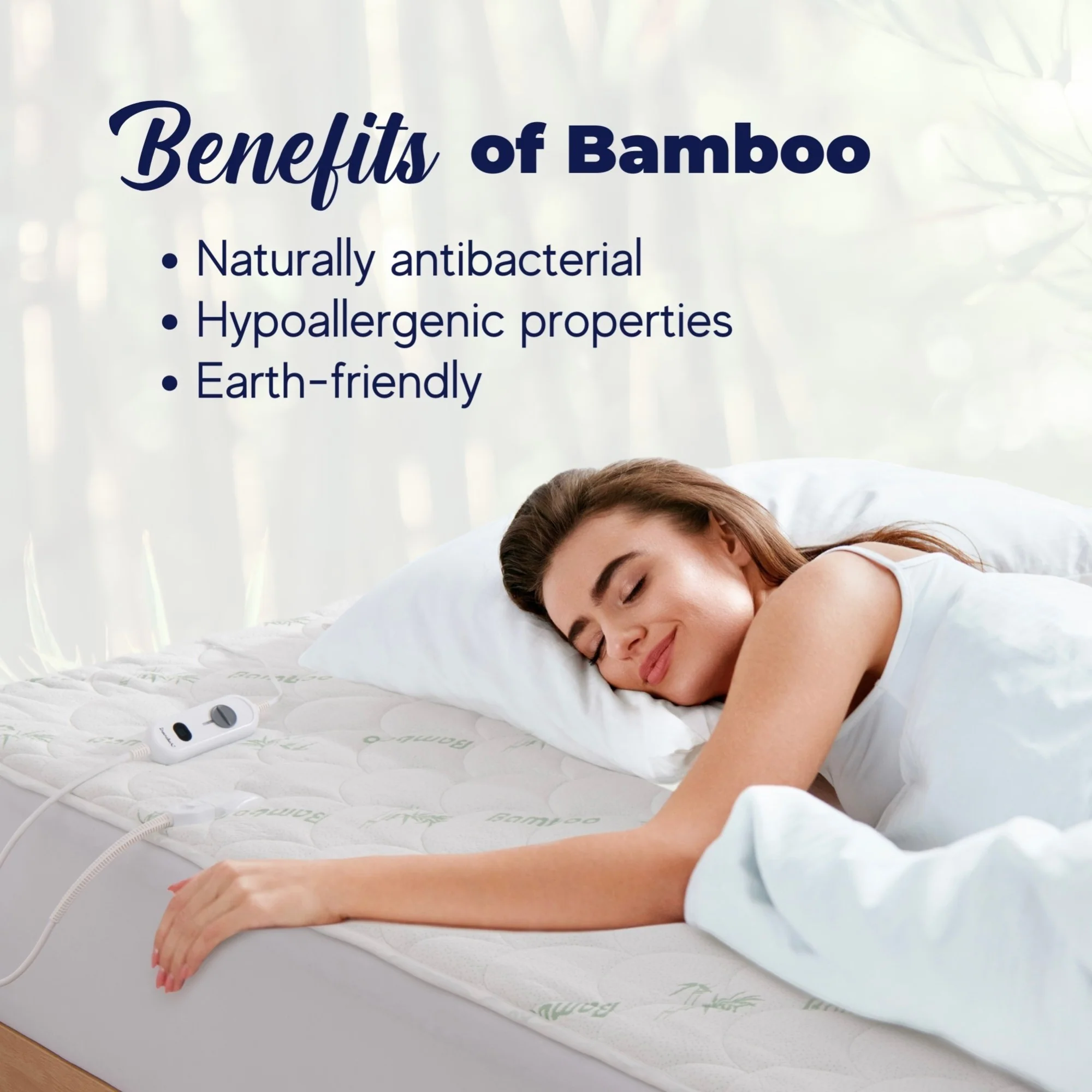Dreamaker Waterproof Bamboo Electric Blanket [Queen] - Image 5