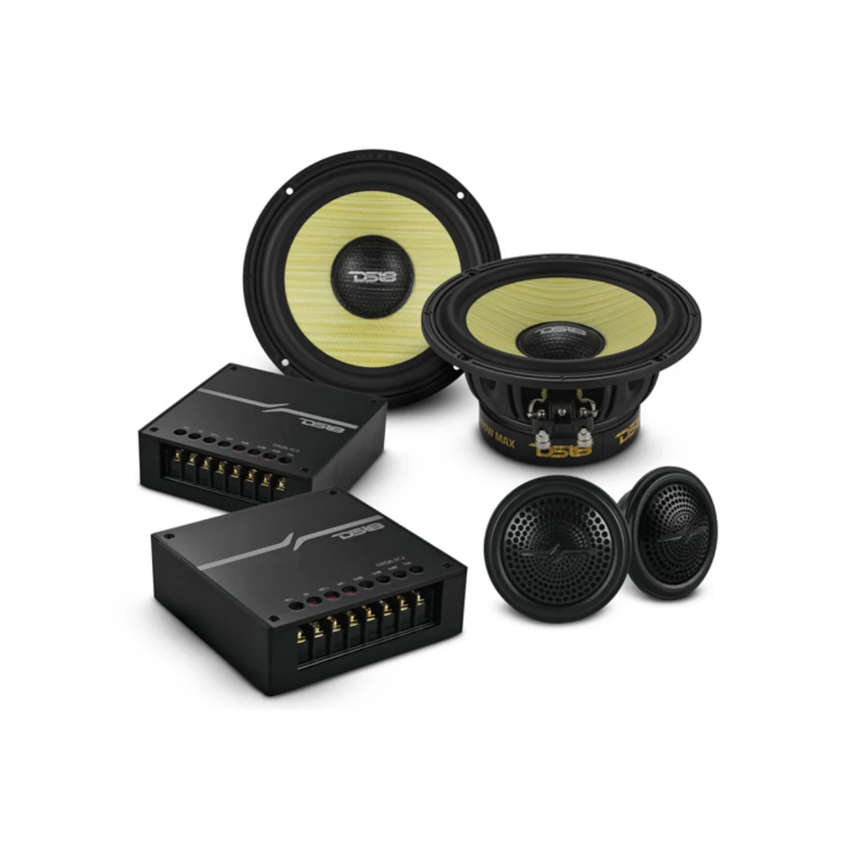 DS18 DXQ 6.5" 2 Way Component Speakers 150W RMS (Pair)