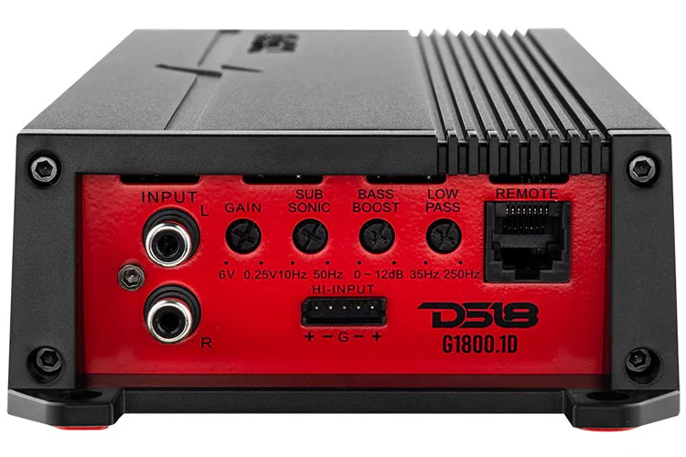 DS18 GEN-X Monoblock Class-D 1-Channel Amplifier 600W RMS - Black - Image 3