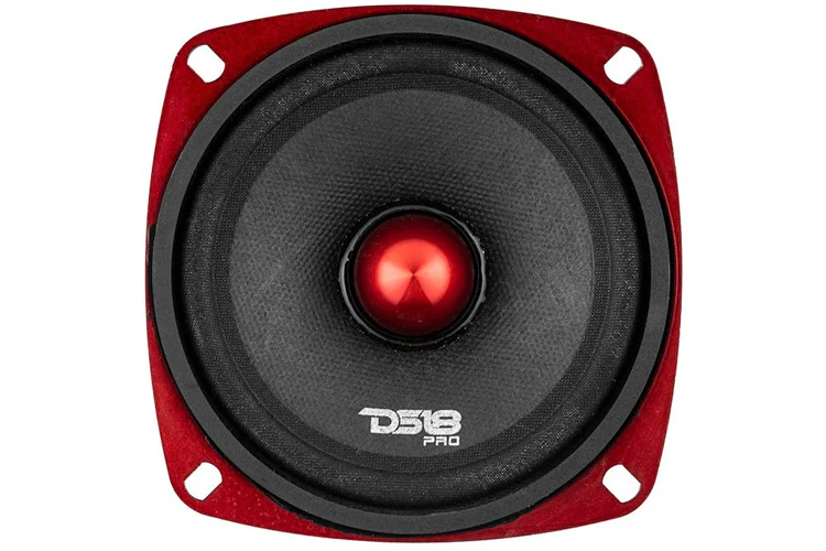 DS18 PRO-X 4" Mid Range Speaker w/ Bullet 100W RMS 4 Ohm (Each) - Image 2