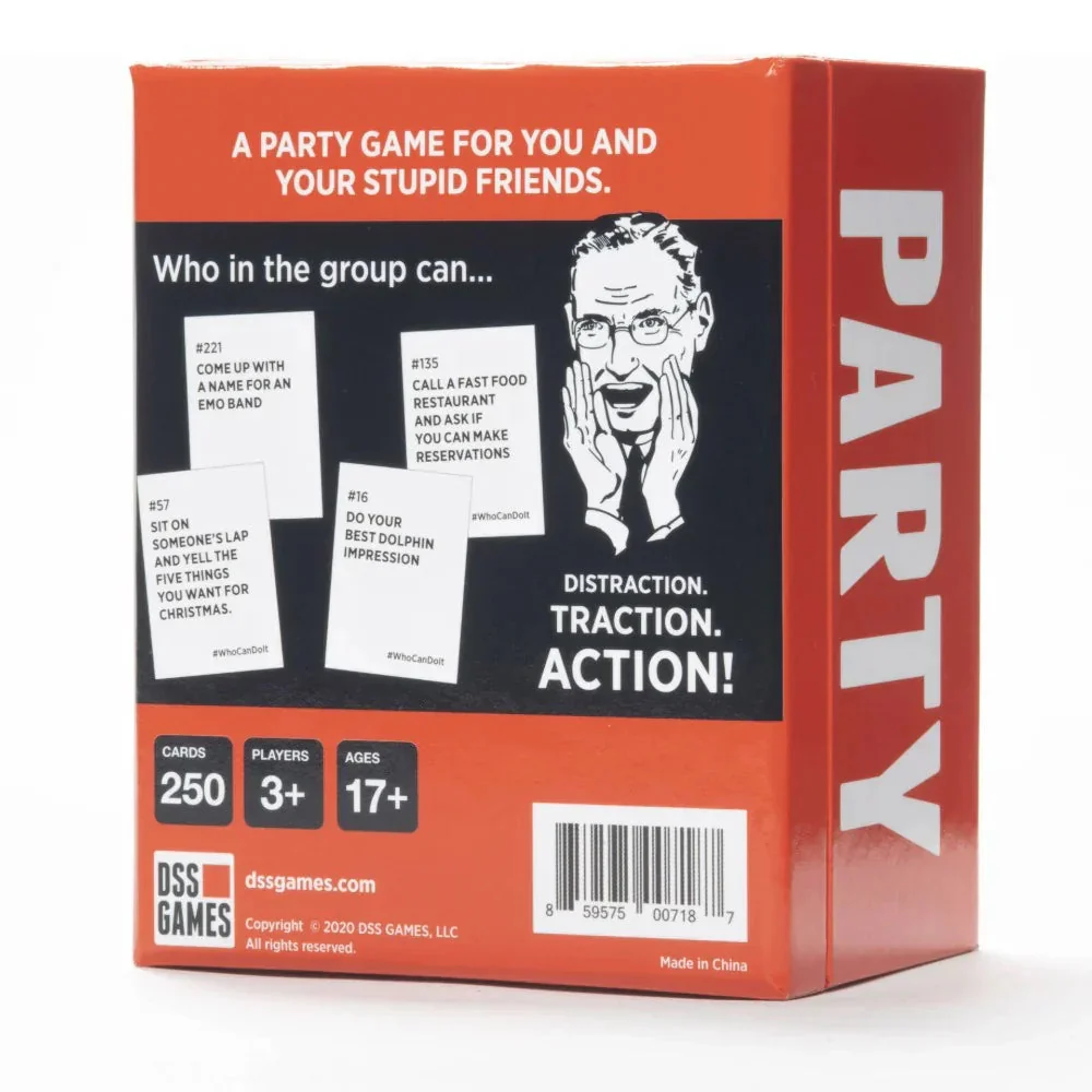DSS GAMES Who Can Do It Party Game - Image 2