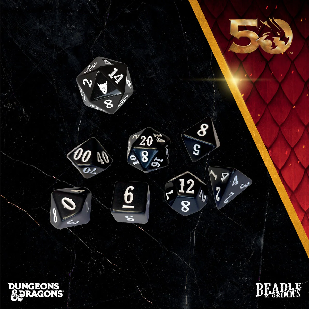 Dungeons & Dragons D&D Beadle & Grimm's Classic Module Collection The Temple of Elemental Evil Dice & Accessories Set - Image 3