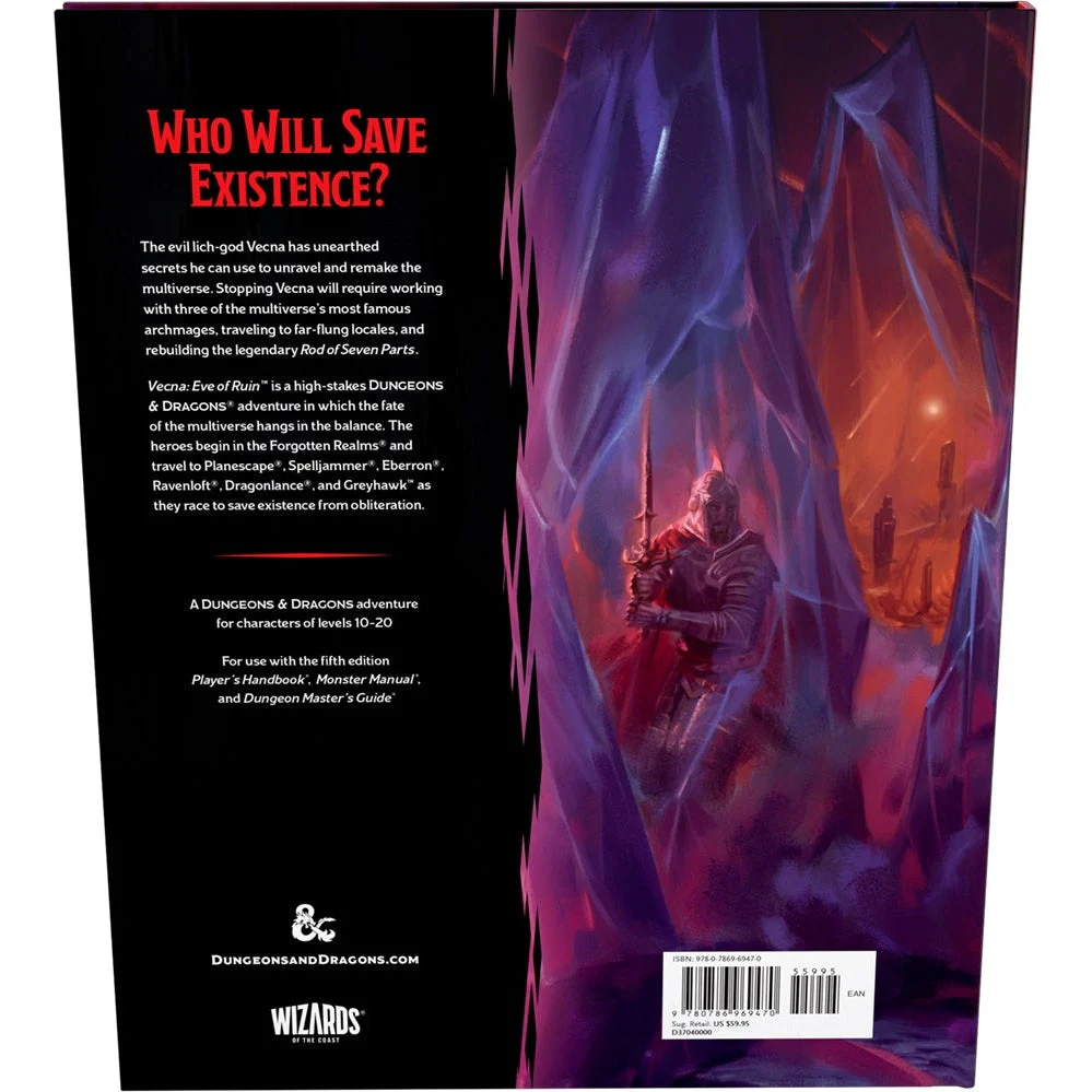 Dungeons & Dragons D&D Dungeons & Dragons Vecna Eve of Ruin Hardcover - Image 6