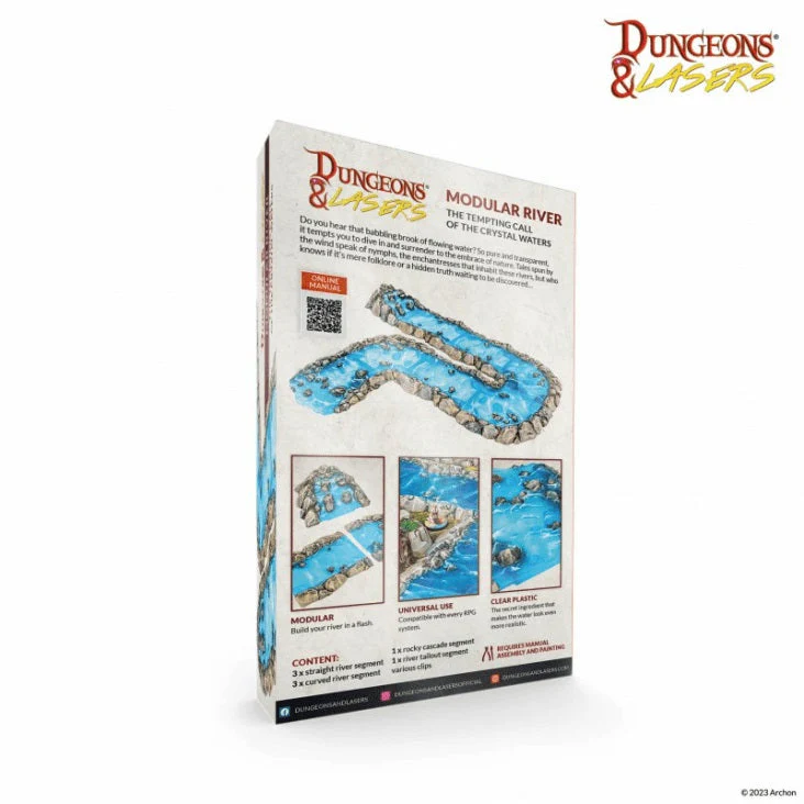 Dungeons & Dragons Dungeons & Lasers: Expansion Bits Modular River - Image 3