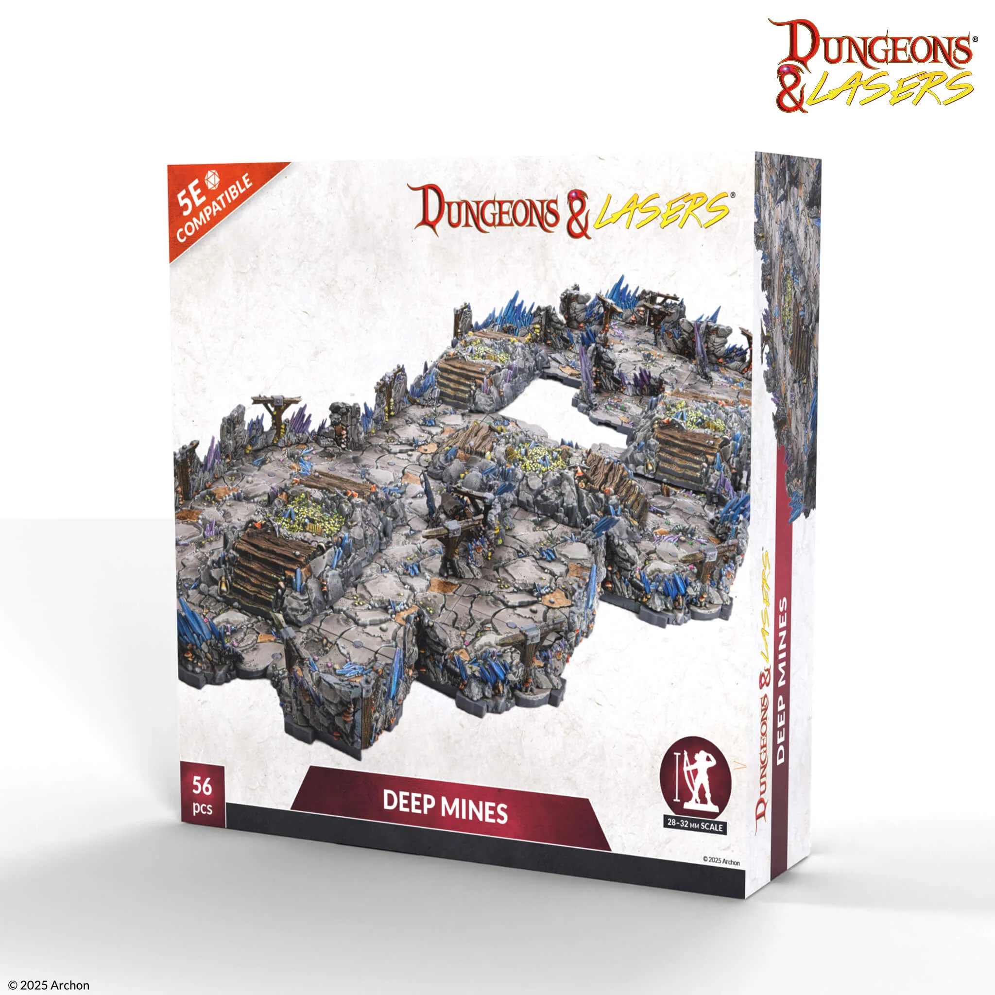 Dungeons & Dragons Dungeons & Lasers: Half-Height Walls Deep Mines - Image 2
