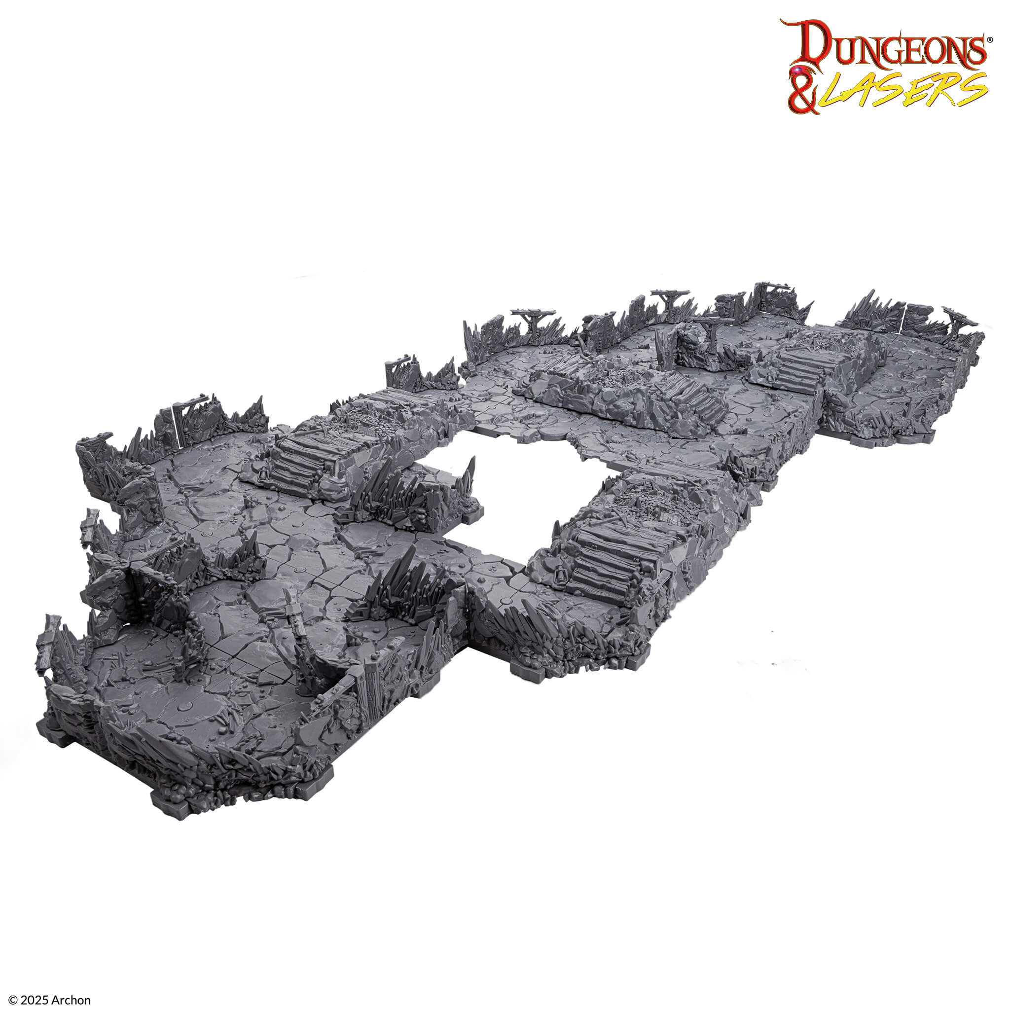 Dungeons & Dragons Dungeons & Lasers: Half-Height Walls Deep Mines - Image 3