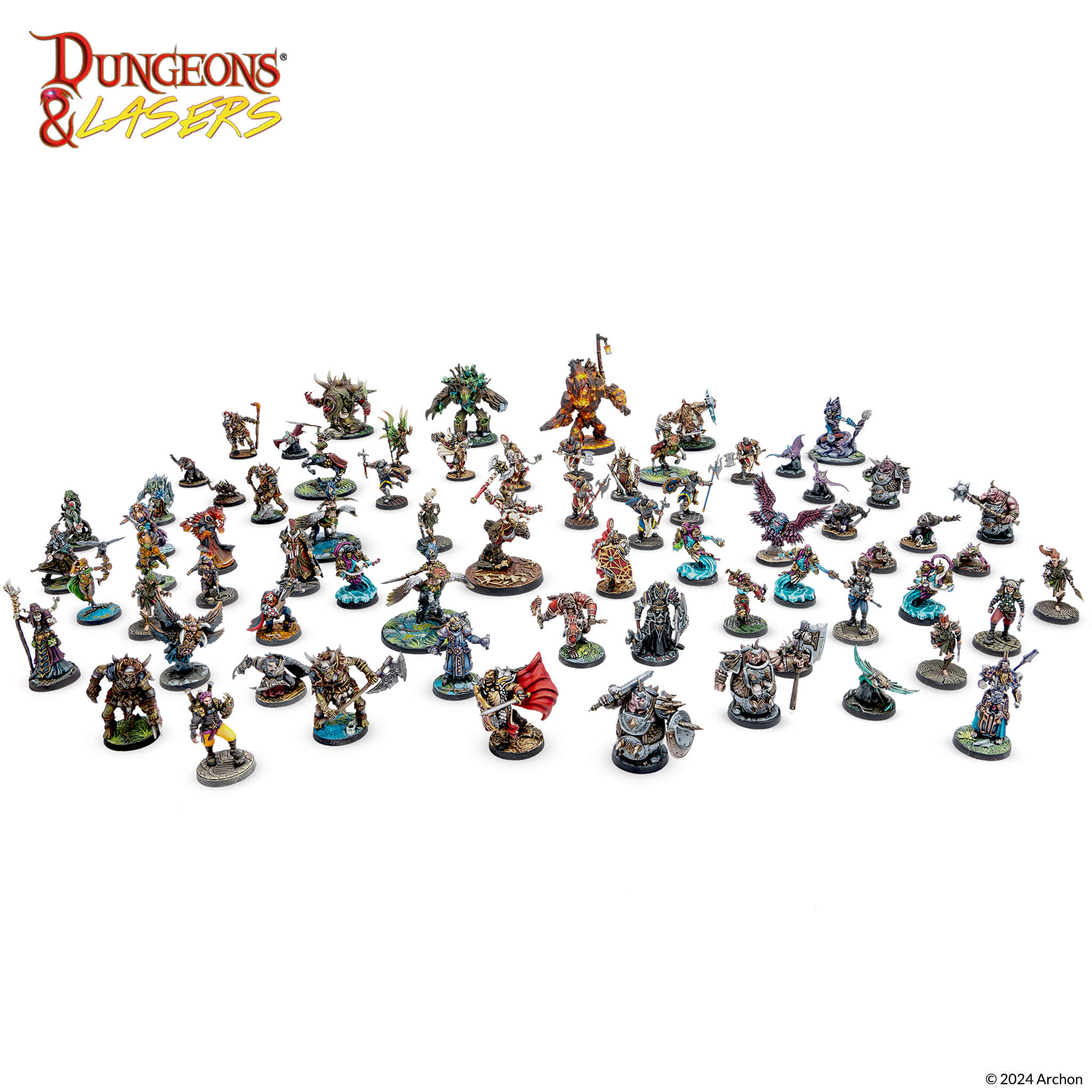 Dungeons & Dragons Dungeons & Lasers: Miniatures Deuslair: Core Set - Image 4