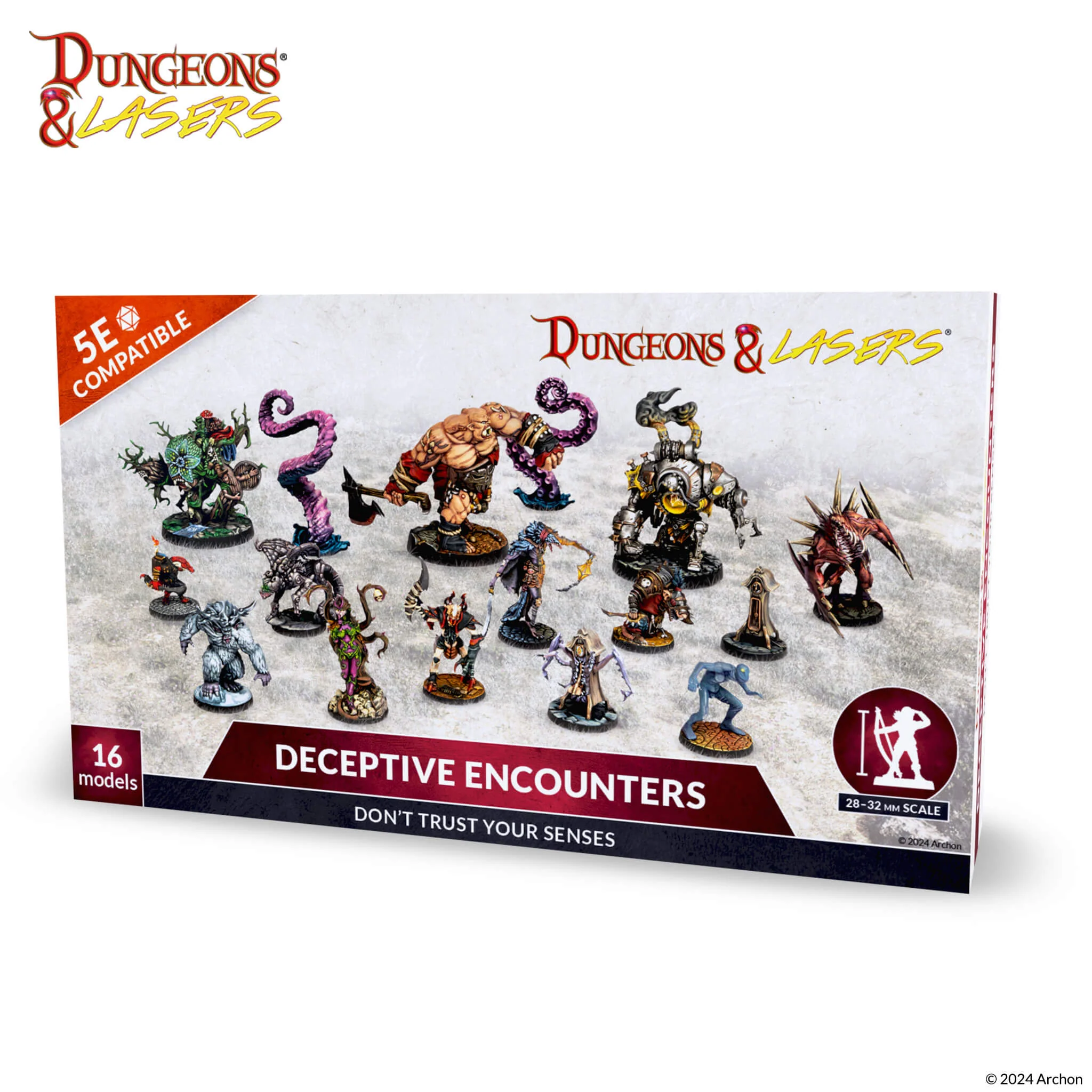 Dungeons & Dragons Dungeons & Lasers: Miniatures Deuslair: Deceptive Encounters - Image 2