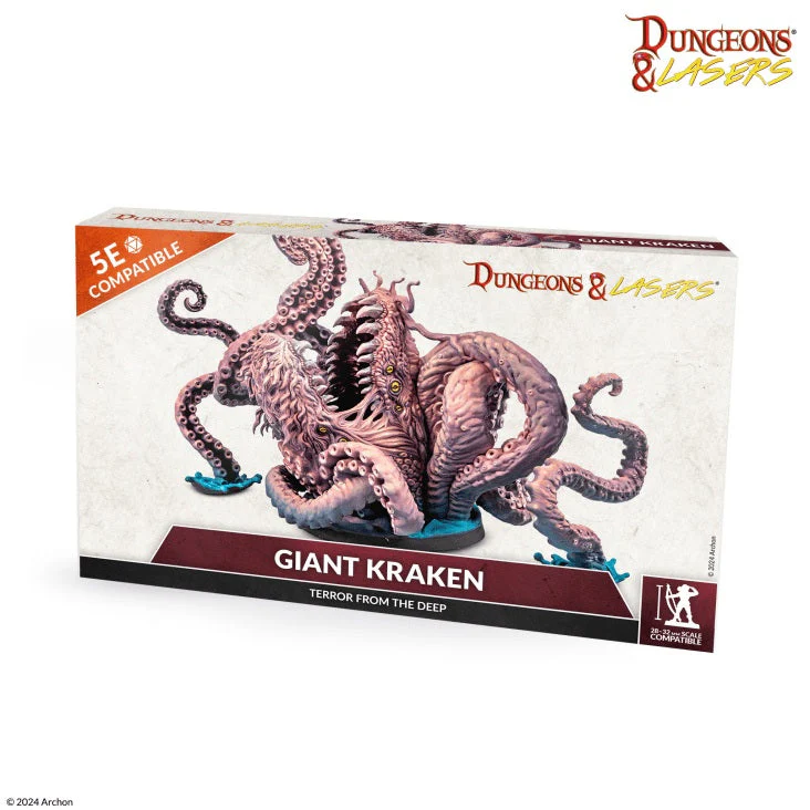 Dungeons & Dragons Dungeons & Lasers: Miniatures Giant Kraken - Image 2
