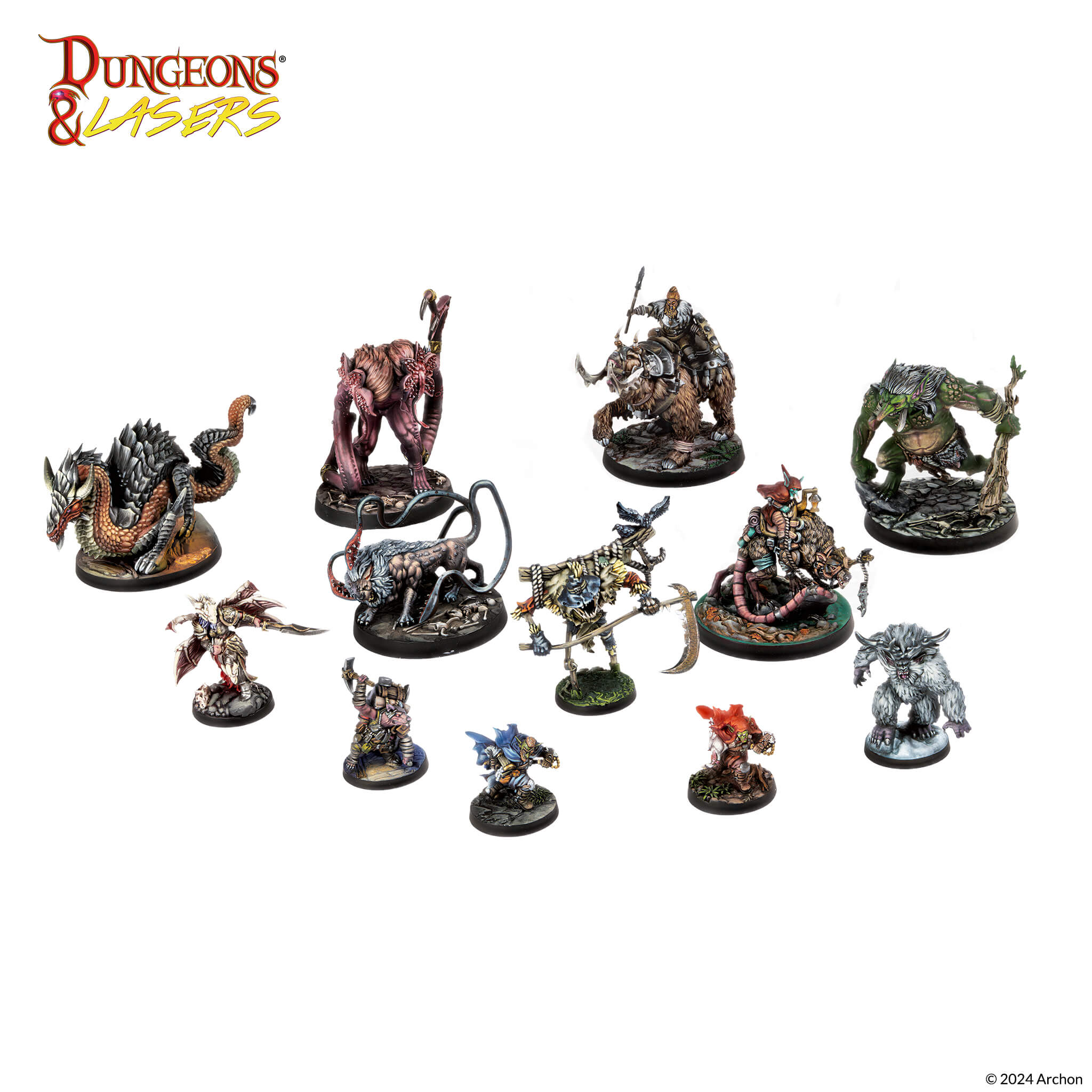 Dungeons & Dragons Dungeons & Lasers: Miniatures Horrors Of Deuslair - Image 4
