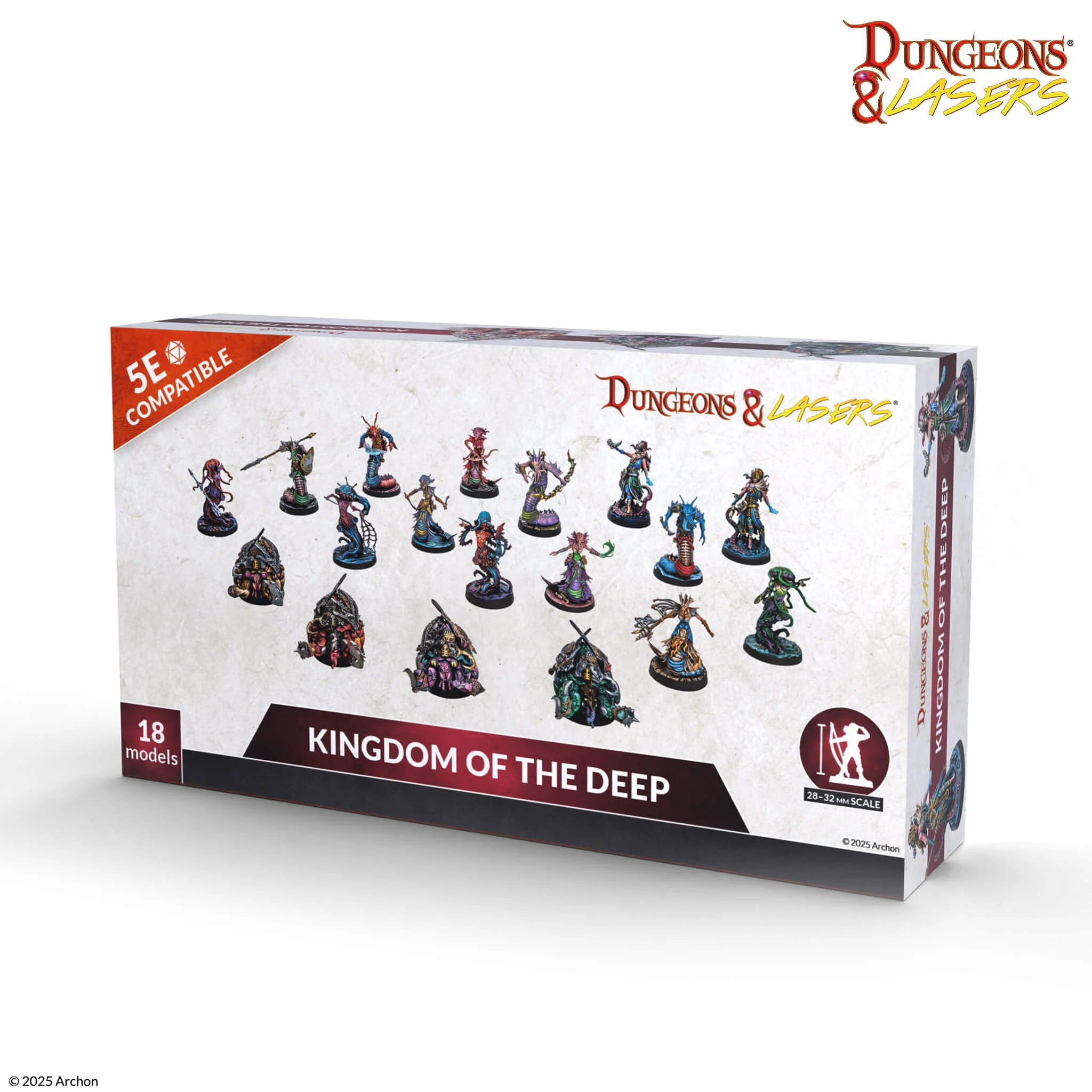 Dungeons & Dragons Dungeons & Lasers: Miniatures Kingdom Of The Deep - Image 2