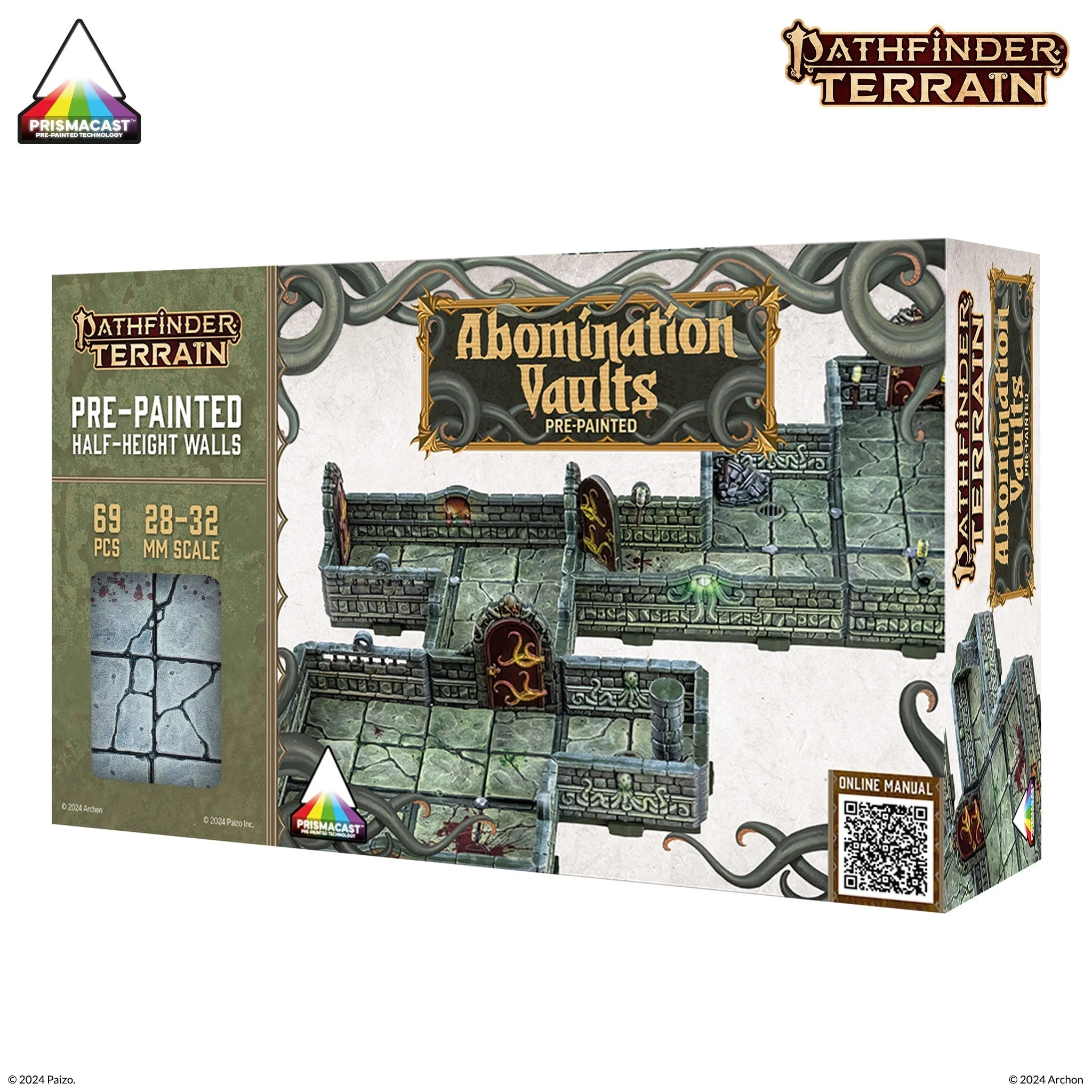 Dungeons & Dragons Dungeons & Lasers: PrismaCast Pre-Painted Terrain Pathfinder Terrain: Abomination Vaults - Image 2