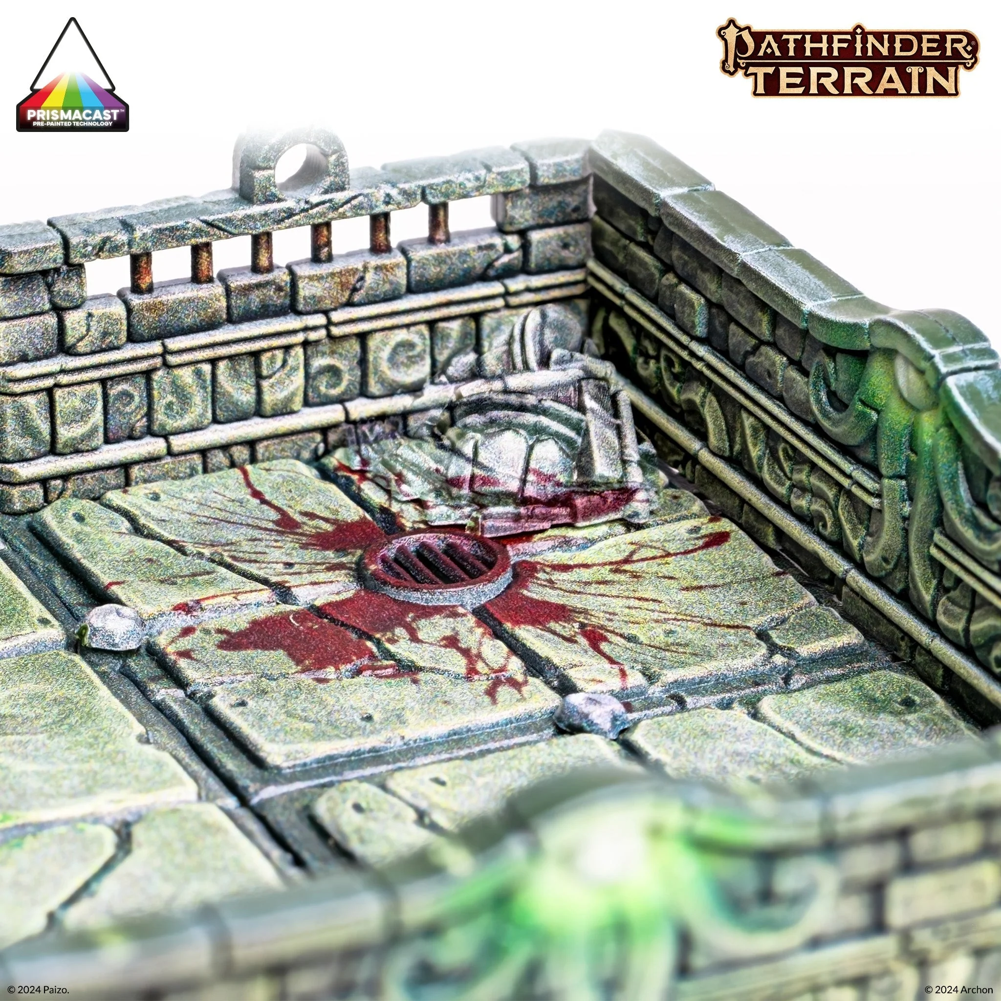 Dungeons & Dragons Dungeons & Lasers: PrismaCast Pre-Painted Terrain Pathfinder Terrain: Abomination Vaults - Image 5