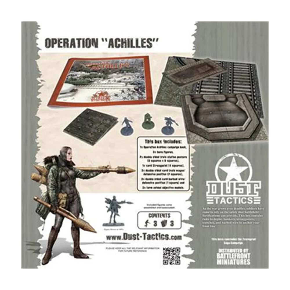 Dust Operation Achilles Tactical Miniatures Expansion Pack - Image 2