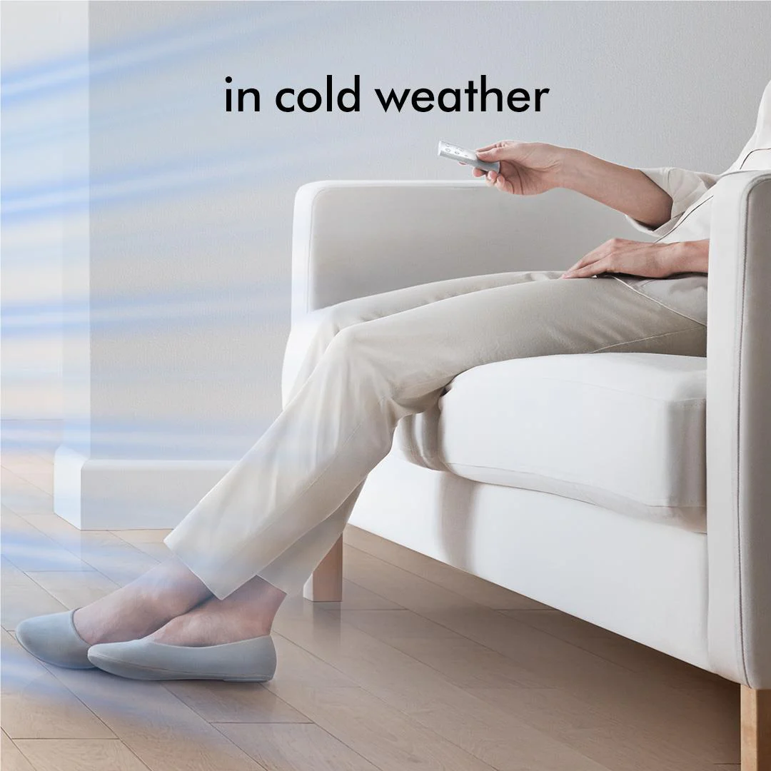 Dyson AM09 Hot+Cool Fan Heater (White/Silver) - Image 6
