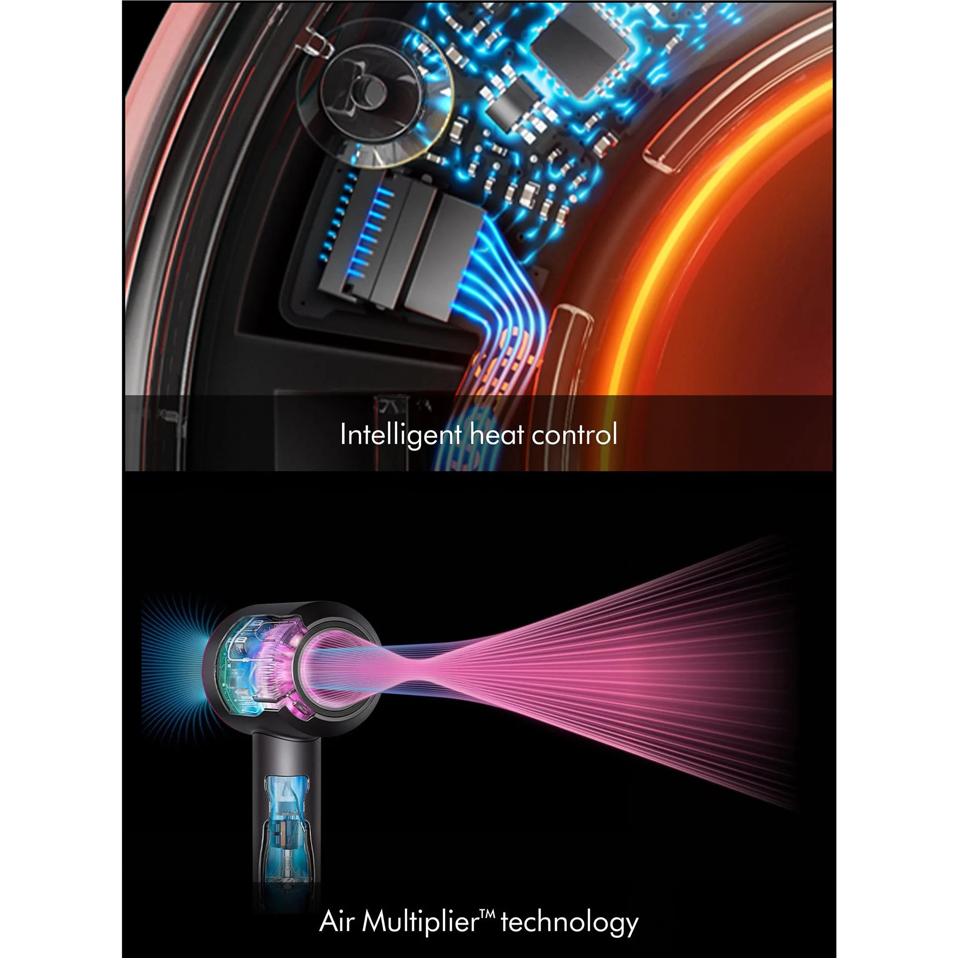 Dyson Supersonic Nural™ Intelligent Hair Dryer (Ceramic Apricot / Topaz) - Image 6