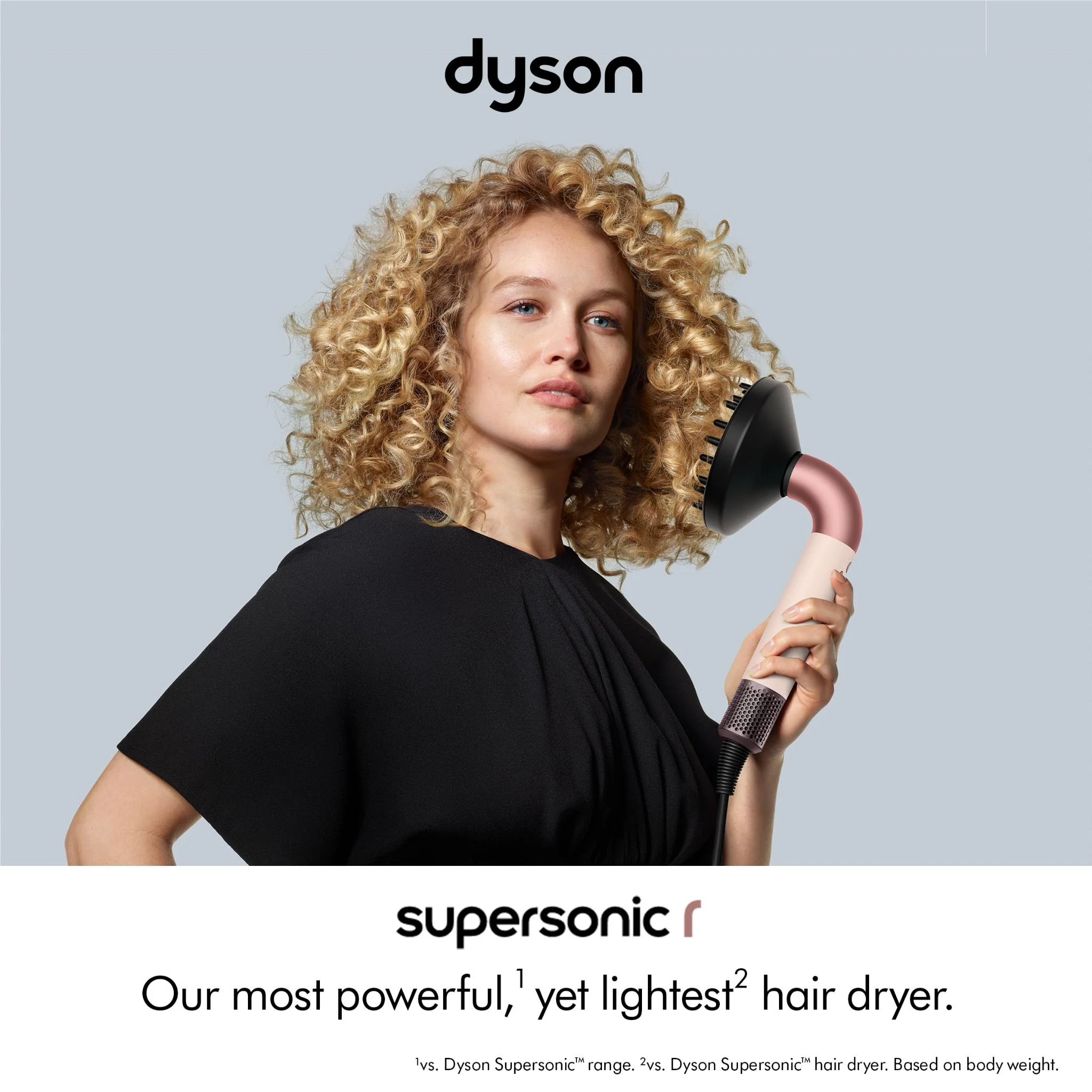 Dyson Supersonic r™ Hair Dryer (Ceramic Pink/ Rose Gold) - Image 2