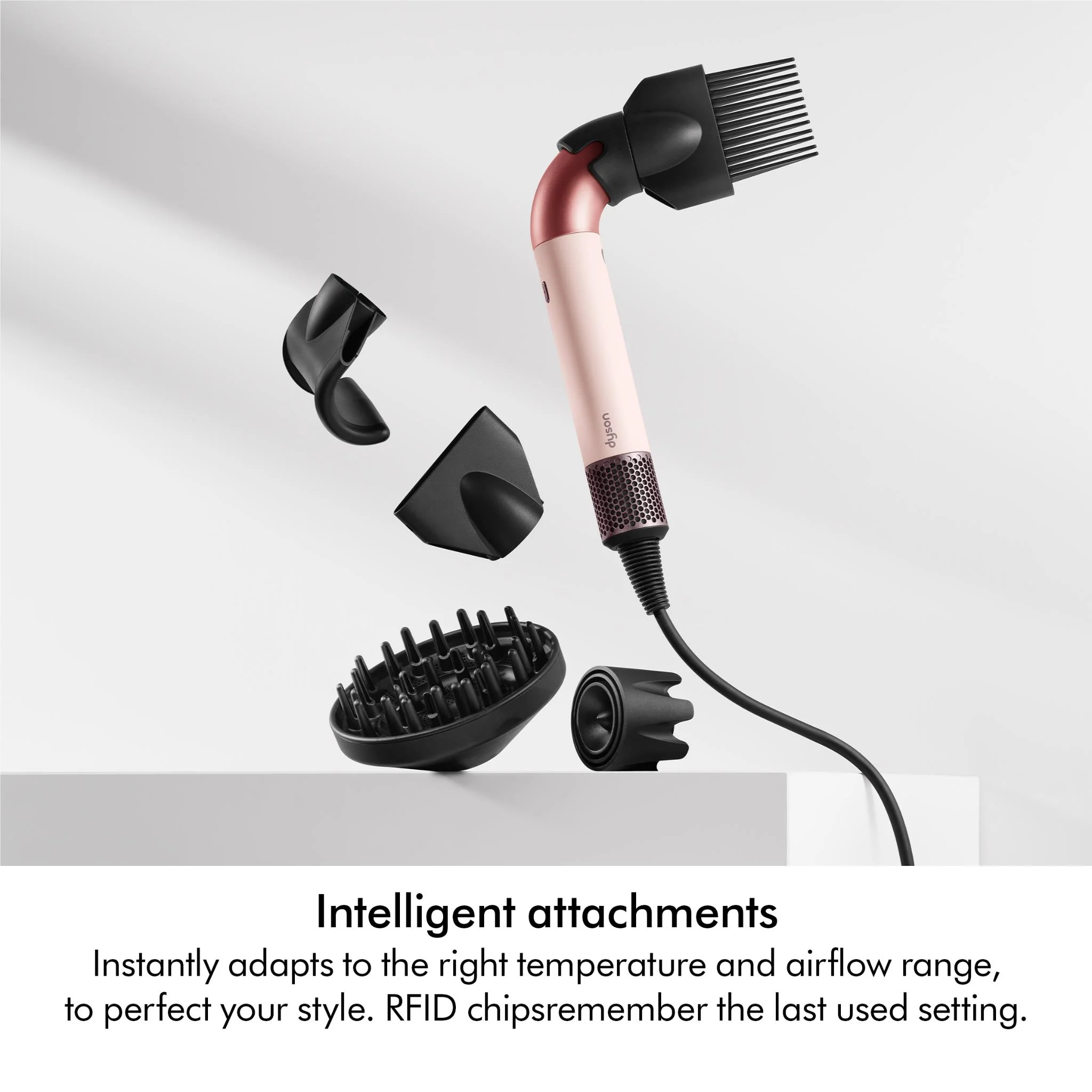 Dyson Supersonic r™ Hair Dryer (Ceramic Pink/ Rose Gold) - Image 6